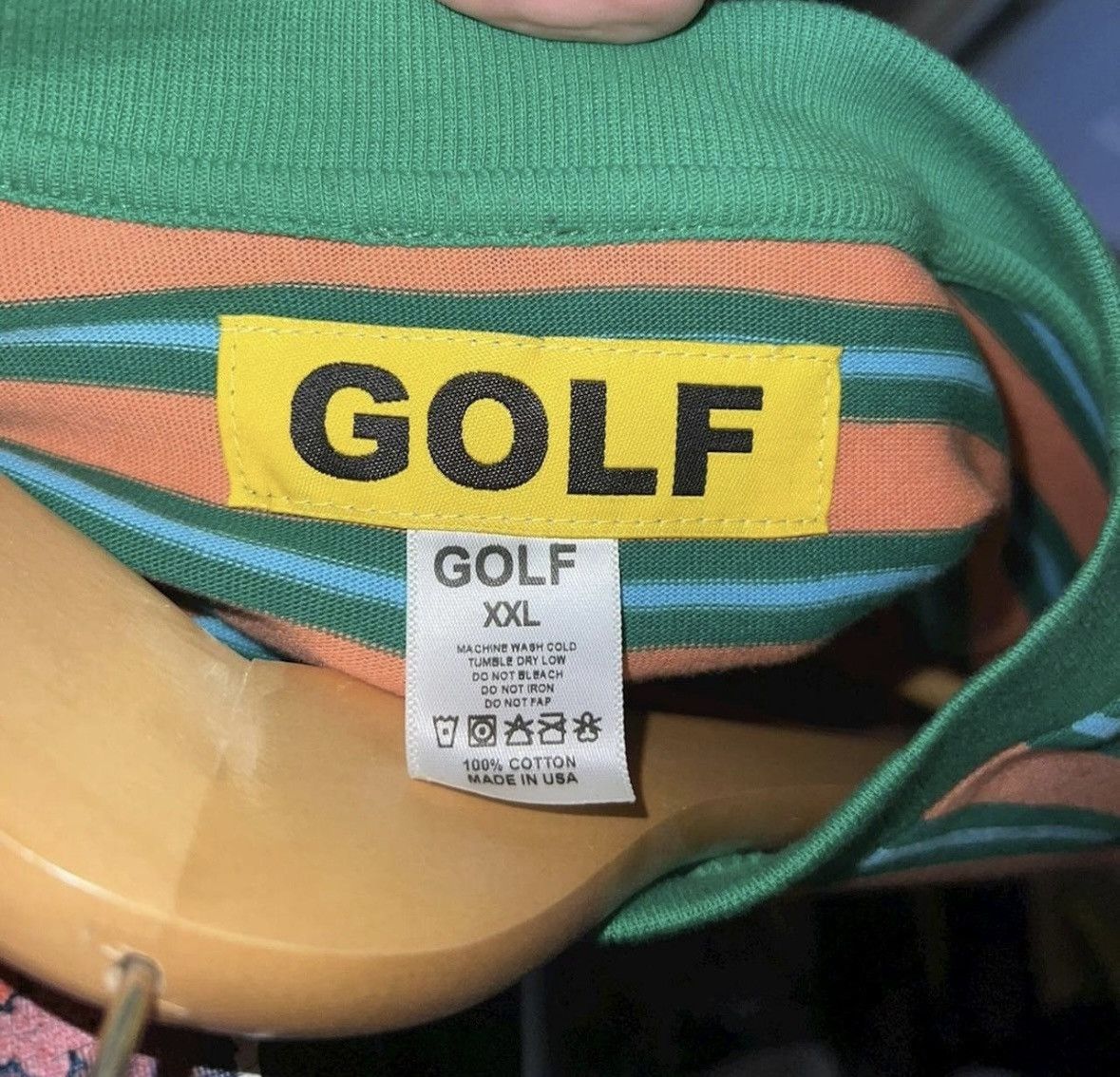 Golf Wang × Odd Future × Tyler The Creator Cherry Bomb Striped long sleeve XXL Size US XXL / EU 58 / 5 - 3 Thumbnail