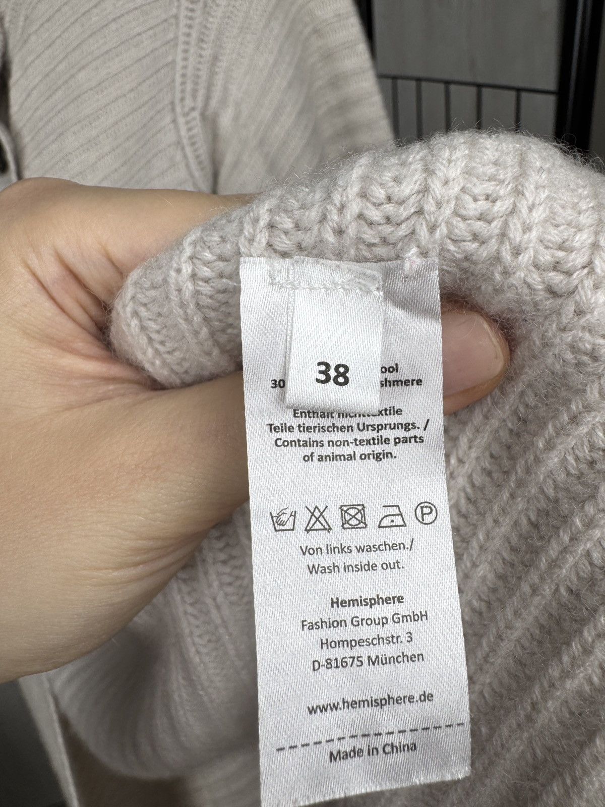 Other Hemisphere wool cashmere beige long button up cardigan sz 38 Size M / US 6-8 / IT 42-44 - 9 Thumbnail