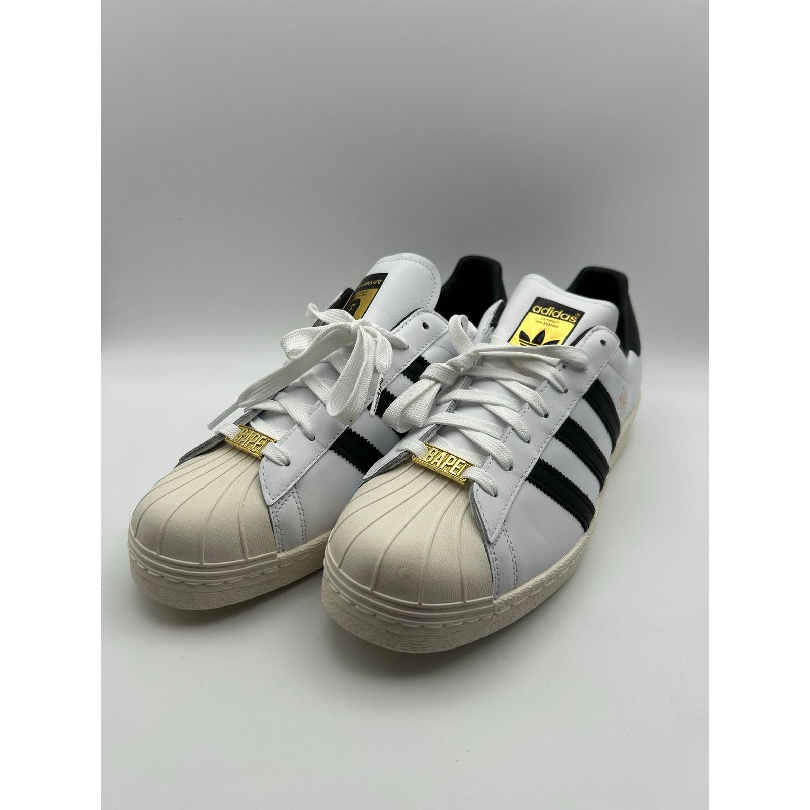 Nike Adidas x BAPE Superstar 80s A Bathing Ape US Size 12 GZ8980 Size US 12 / EU 45 - 8 Thumbnail
