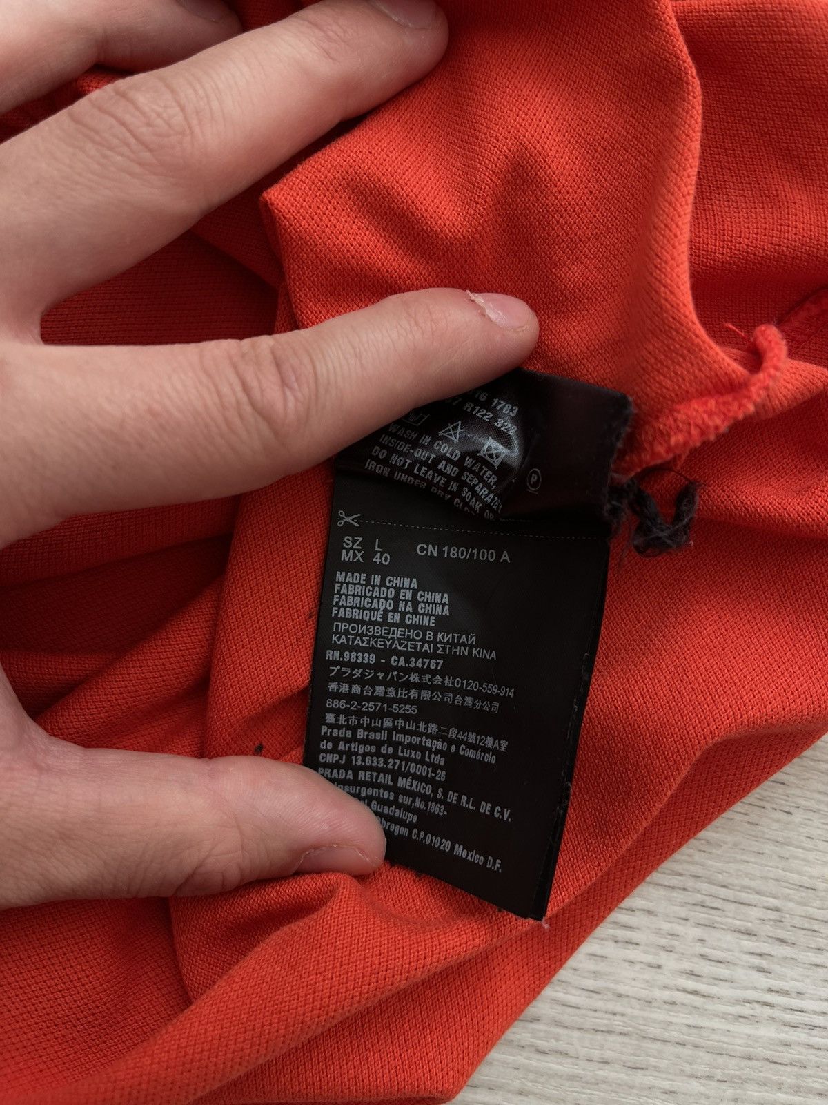 Prada Prada Vintage polo Size US L / EU 52-54 / 3 - 9 Thumbnail