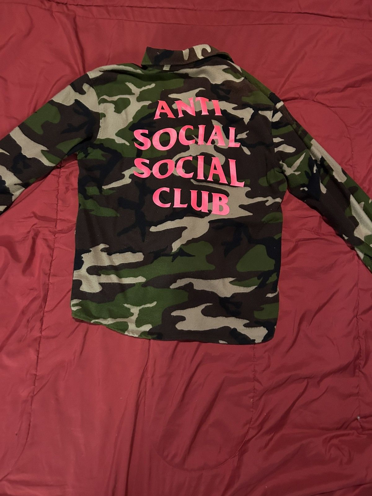 Anti Social Social Club Anti Social Social Club Camo Flannel Size US M / EU 48-50 / 2 - 2 Thumbnail