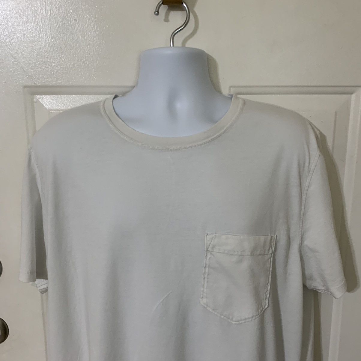 Billy Reid Organic Pima Cotton SS 1 pocket crew neck tee Size US XL / EU 56 / 4 - 3 Thumbnail