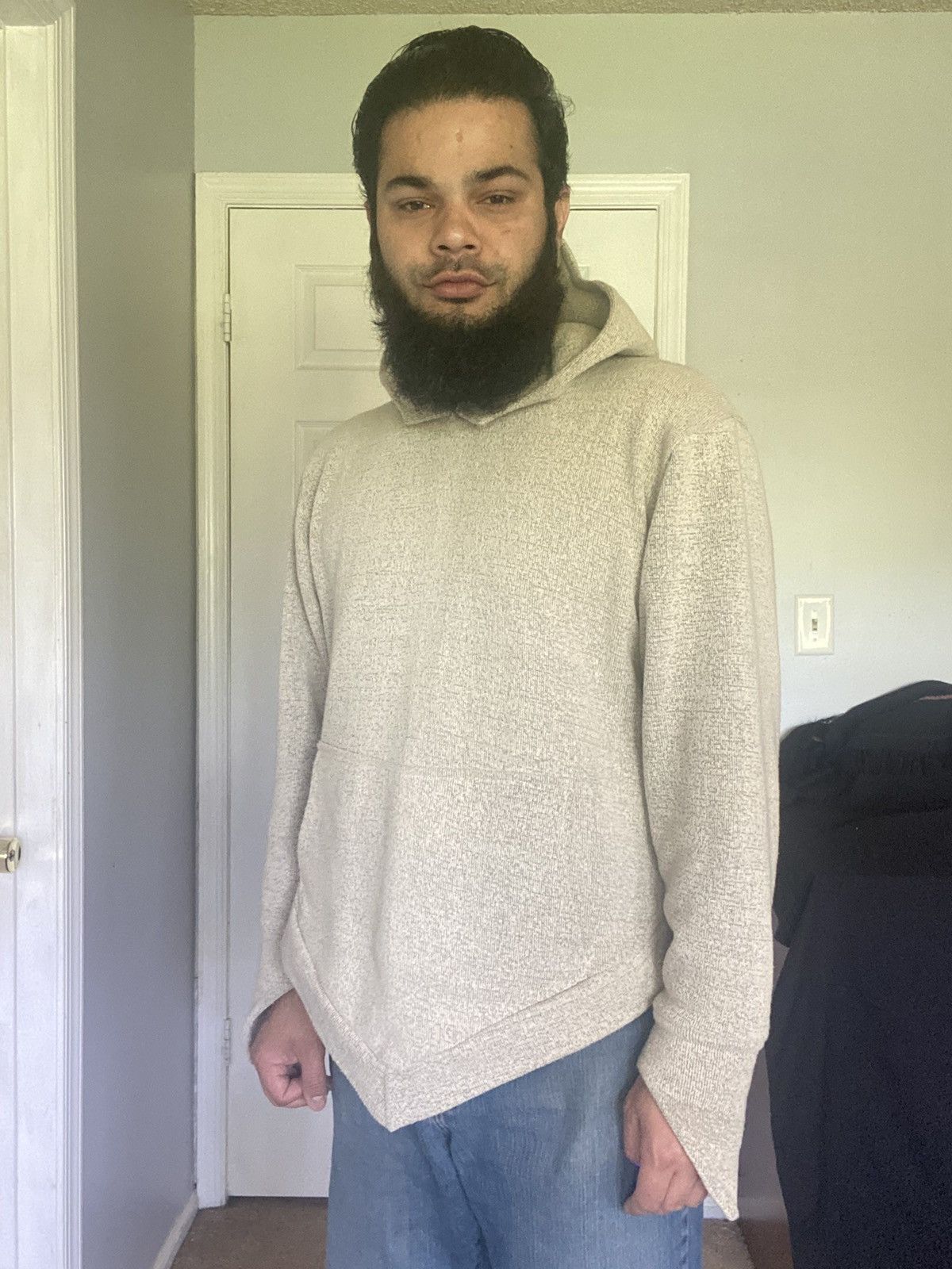 Other V-Silhouette Hoodie-Geometric Streetwear/Boxy Fit/Designer Size US M / EU 48-50 / 2 - 1 Thumbnail