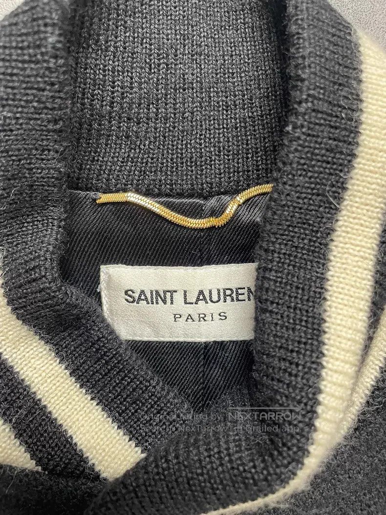 Saint Laurent Paris Saint Laurent Paris Zebra print patchwork woolen baseball Size XS / US 0-2 / IT 36-38 - 4 Thumbnail
