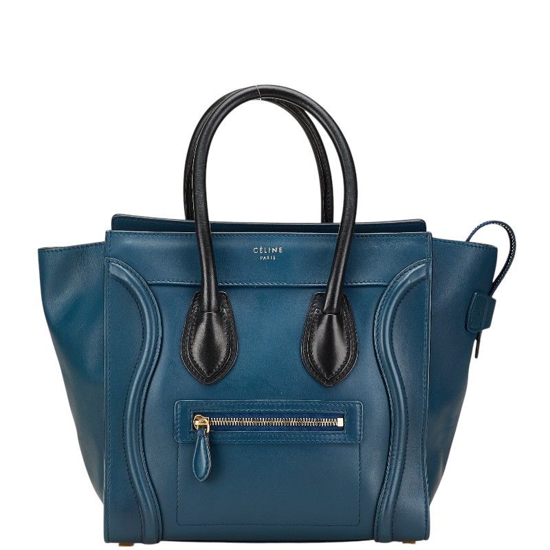 Celine Celine Celine Luggage Micro Shopper Leather Handbag Leather Tote Bag DUTY FREE for USA Size ONE SIZE - 1 Thumbnail