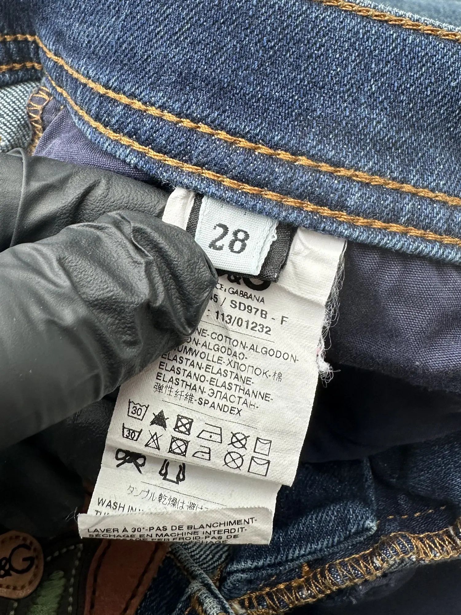 Dolce & Gabbana Dolce&Gabbana Vintage Jeans (368) Size 28" / US 6 / IT 42 - 9 Thumbnail