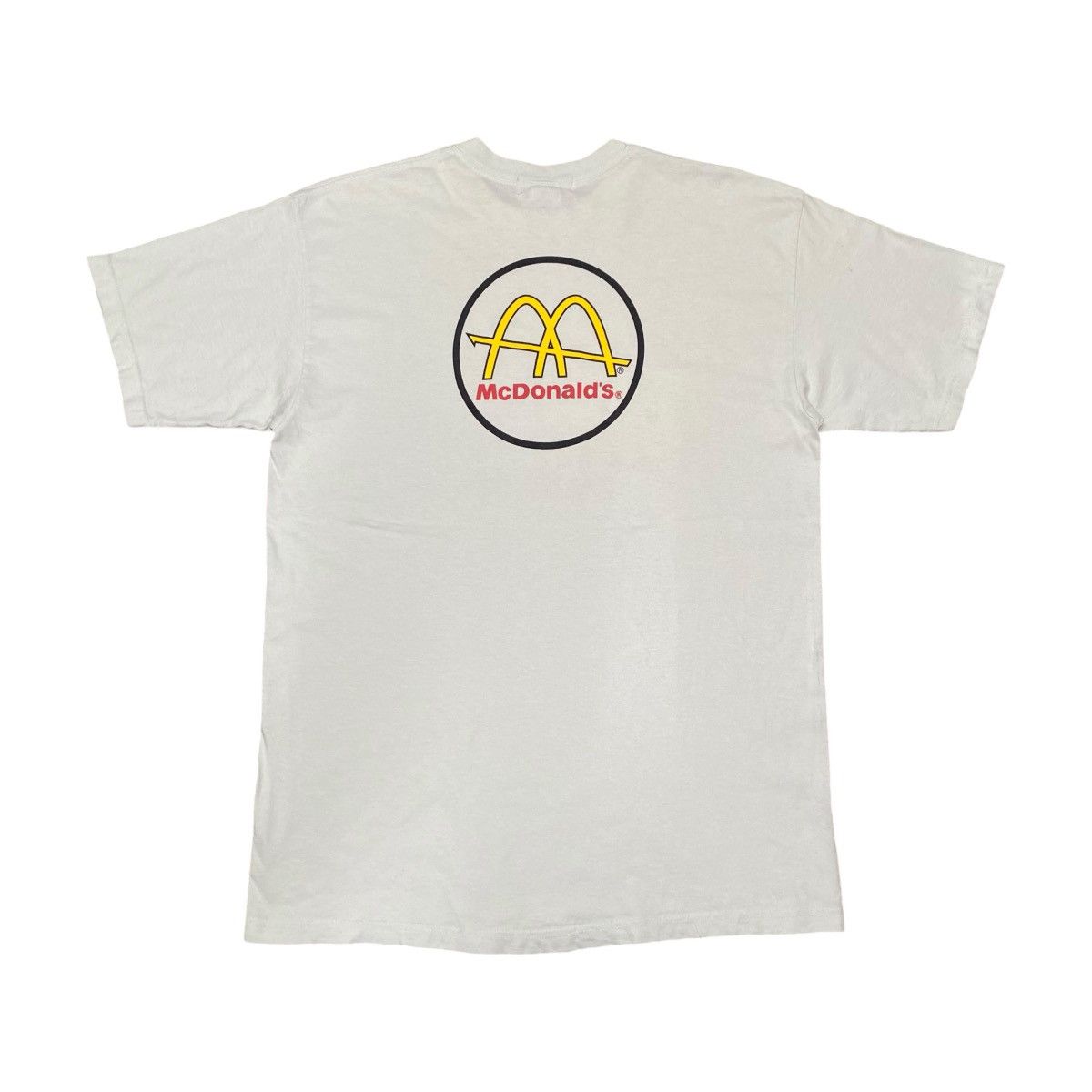 Anvil × Vintage Vintage 90s Promo McDonald’s T Shirt Size US L / EU 52-54 / 3 - 2 Thumbnail