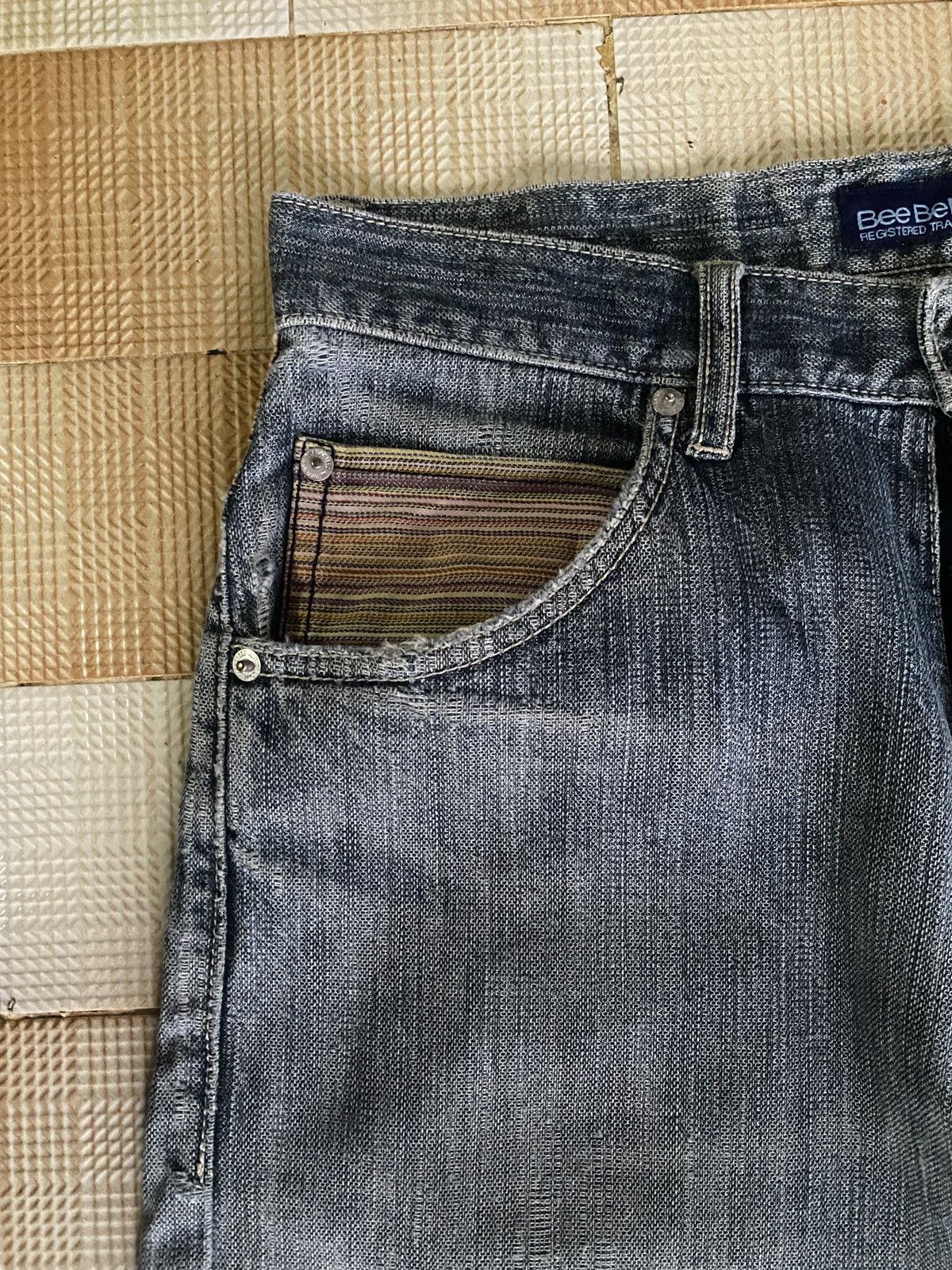 Beauty Beast × If Six Was Nine Vintage bee bell regular fit denim Size US 31 - 16 Thumbnail
