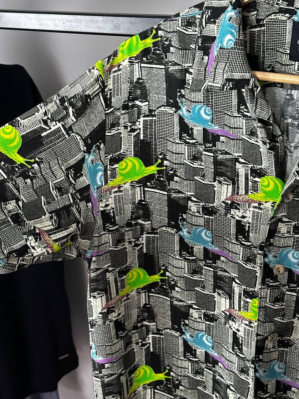 Brain Dead Brain Dead Summer Printed Viscose Short Sleeve Shirt Size US S / EU 44-46 / 1 - 5 Thumbnail