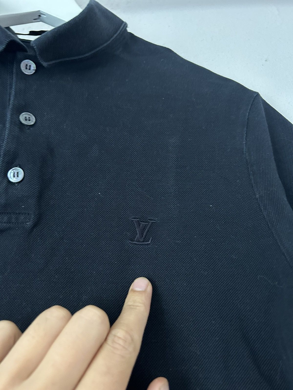 Louis Vuitton Black LV Logo Polo Size US S / EU 44-46 / 1 - 3 Thumbnail