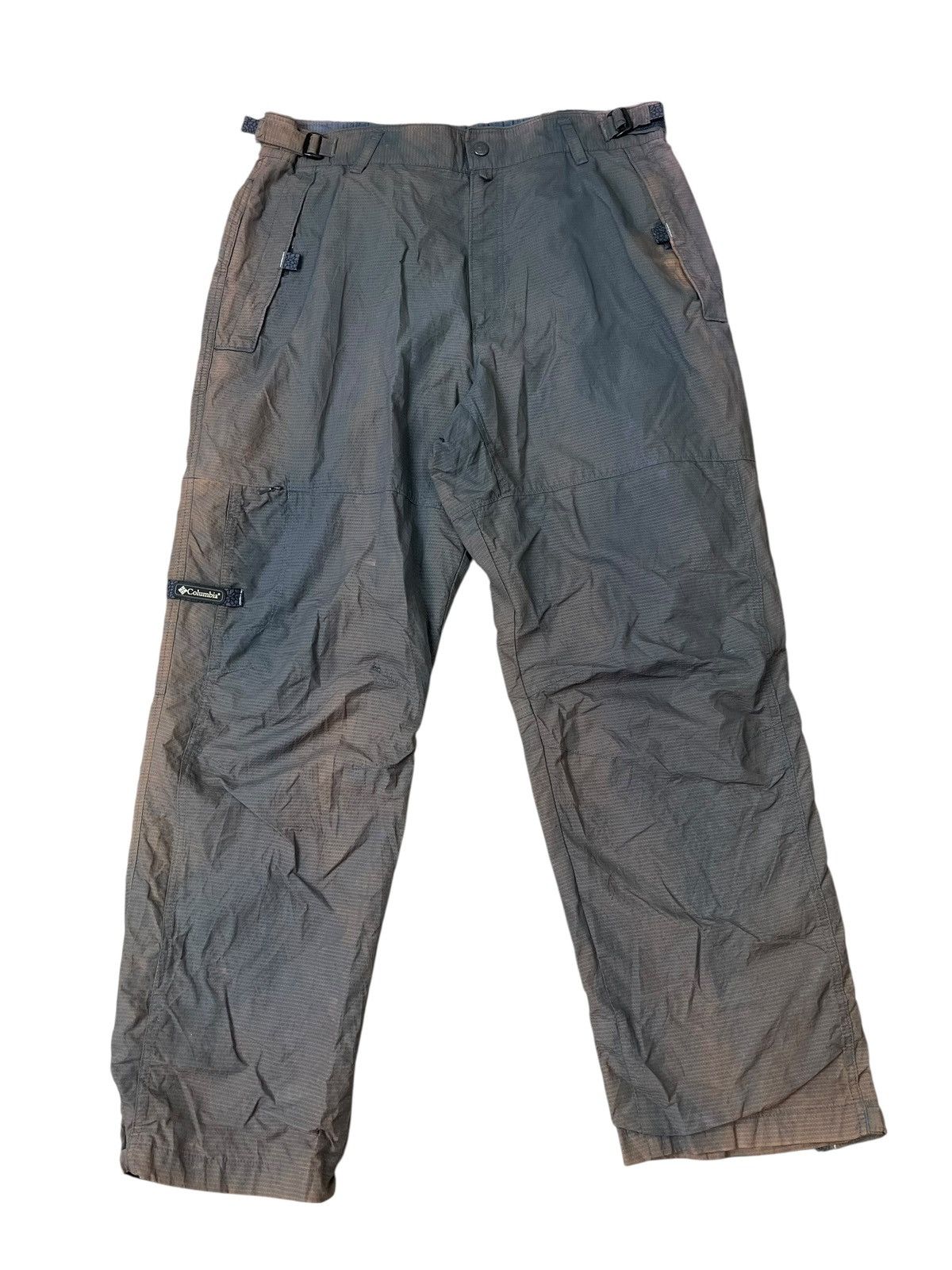 Columbia Vintage Columbia Track Hiking Pant Faded Nylon Size US 35 - 1 Thumbnail