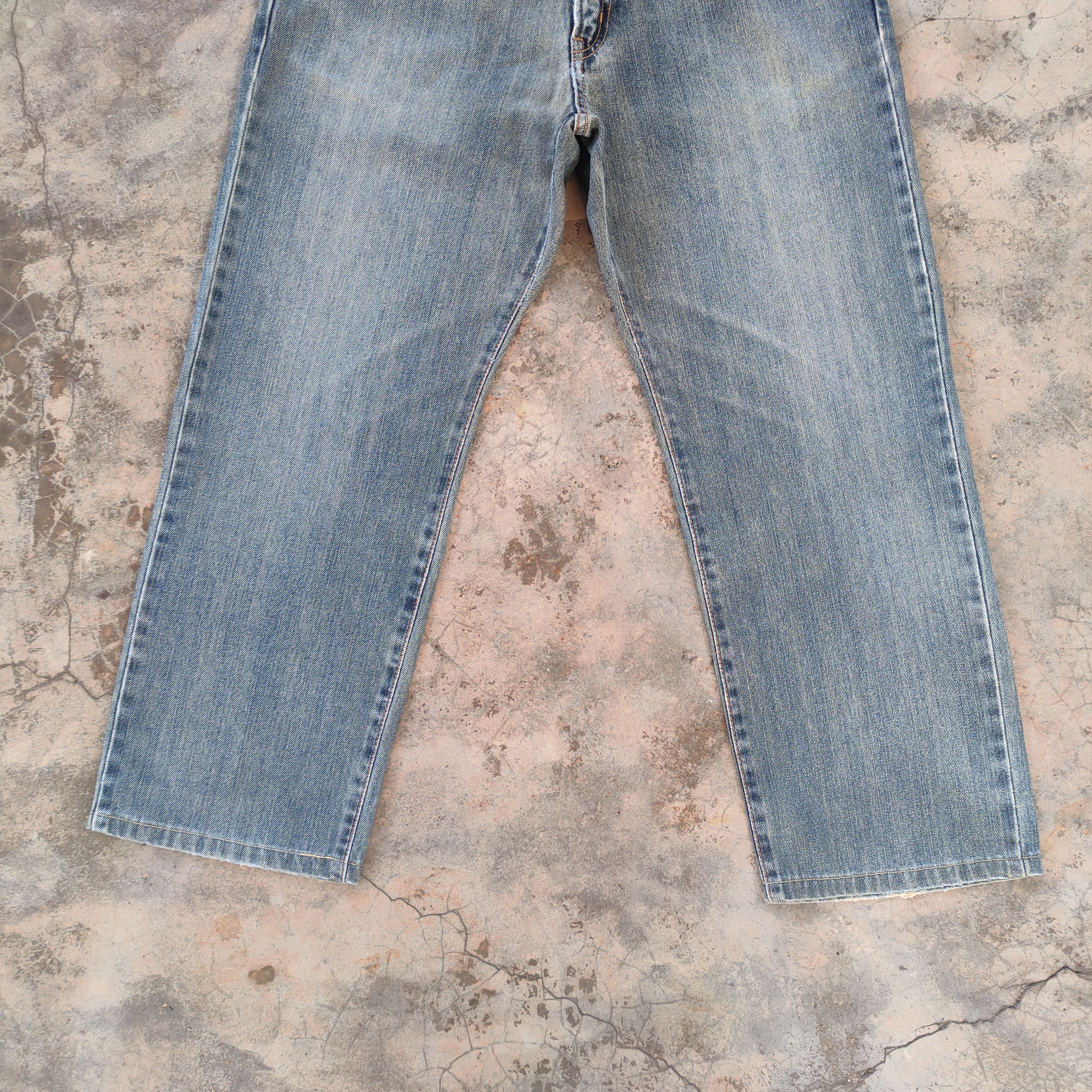 Edwin VINTAGE EDWIN 404 RUSTY FADED JEANS DENIM PANTS Size US 33 - 4 Thumbnail