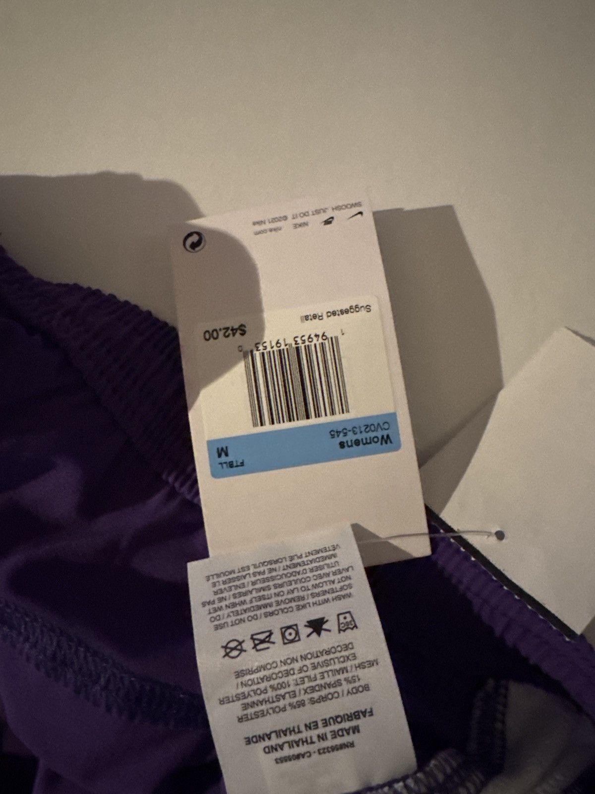 Nike Nike womens running shorts Size 28" / US 6 / IT 42 - 2 Thumbnail