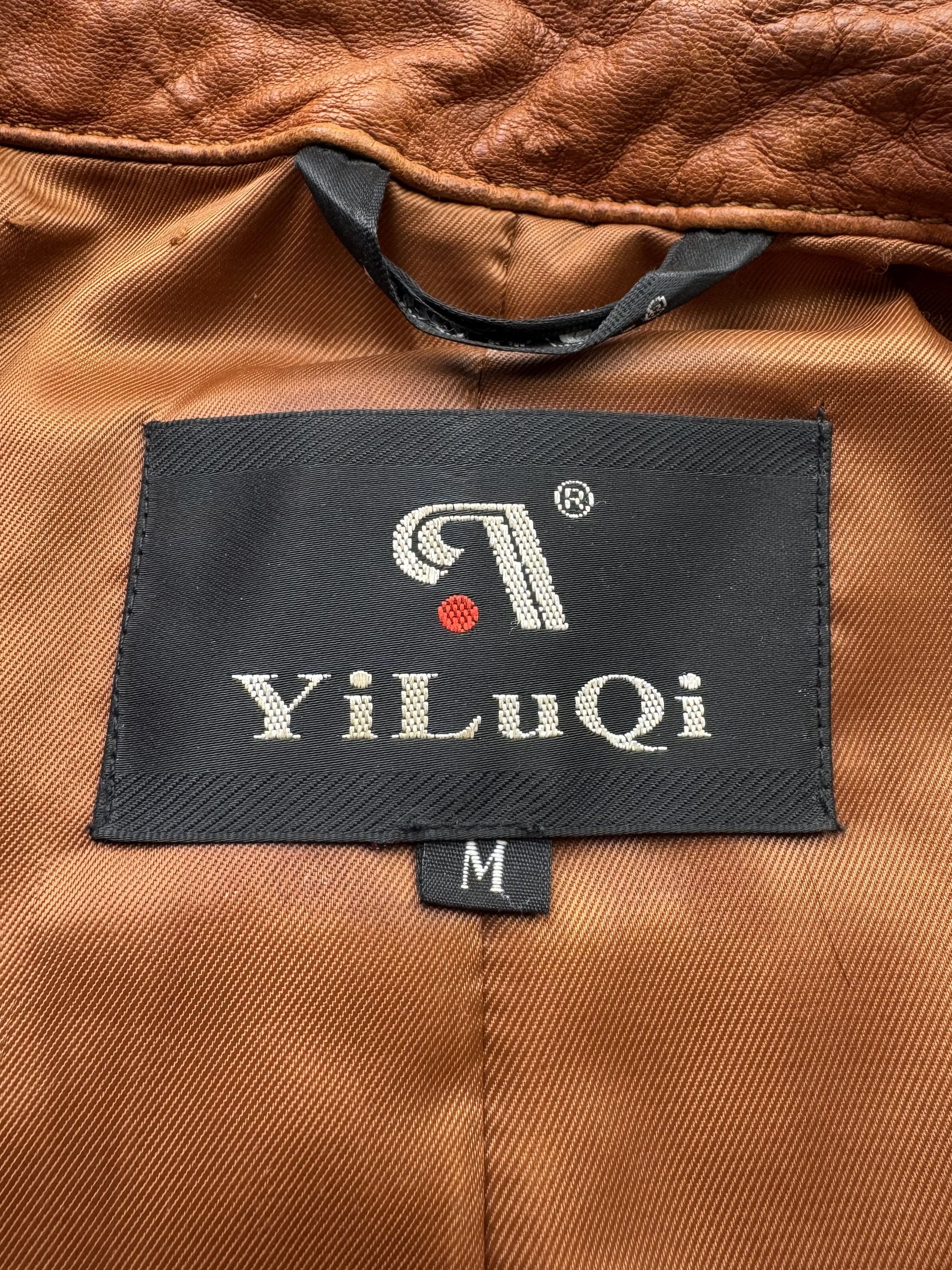 Vintage Vintage Leather Jacket With Straps B523(V88)E2 Size M / US 6-8 / IT 42-44 - 9 Thumbnail