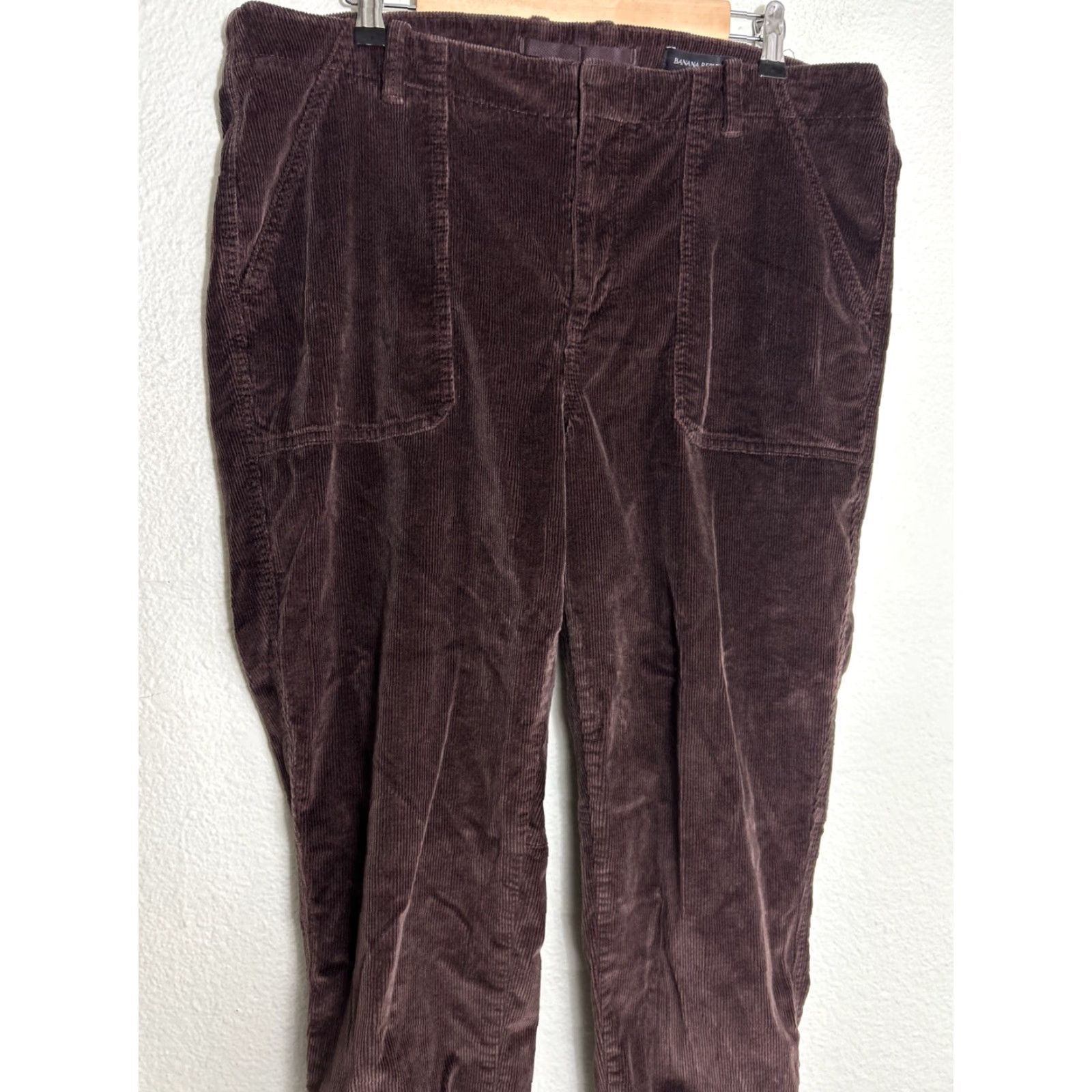 Banana Republic Banana Republic Slim Corduroy Brown Ankle Zip Women's Size 18 Pants User: Banana Republic Slim Corduroy Brown Ankle Zip Women's Size 18 Pants Size 40" / US 18 - 3 Thumbnail