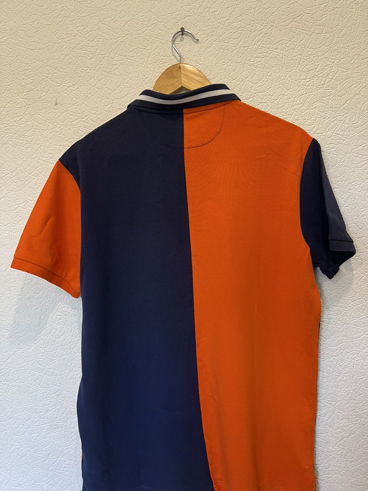 Polo Ralph Lauren Polo Ralph Lauren Polo Shirt Classic Orange Blue Size US L / EU 52-54 / 3 - 4 Thumbnail