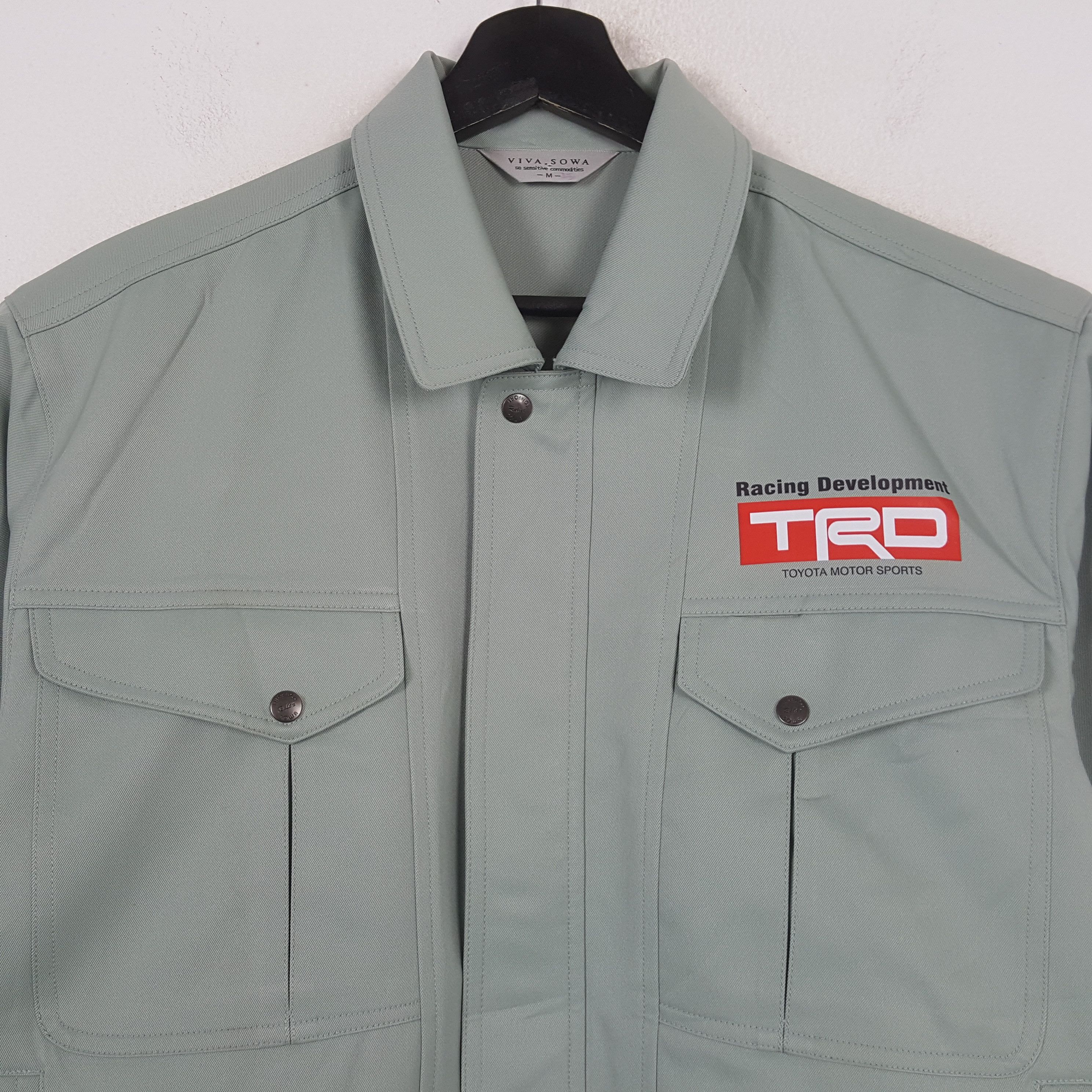 Vintage TRD RACING Development Custom Art Jacket C289N1 Size US M / EU 48-50 / 2 - 4 Thumbnail