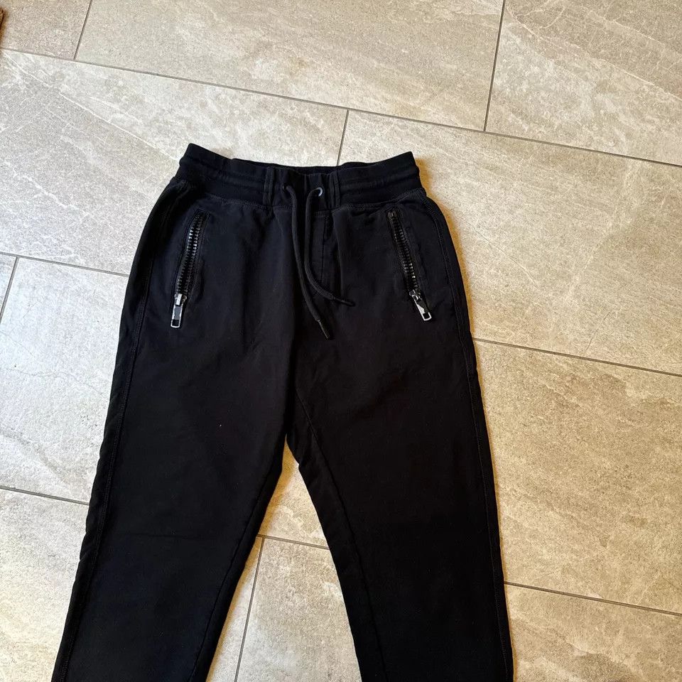 Antony Morato Luxury Europe black cotton stretch jogger pants Size US 31 - 2 Thumbnail