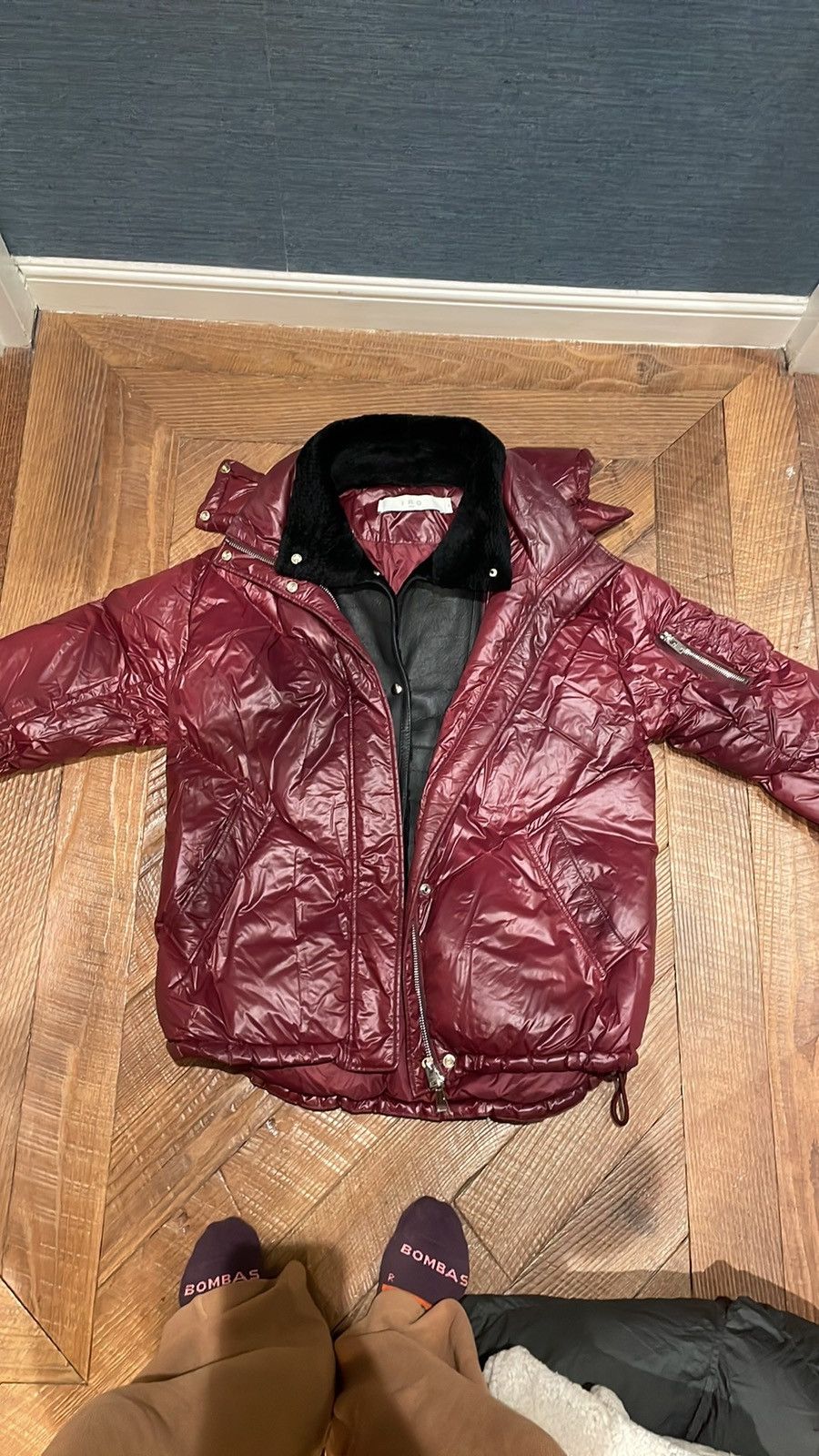 Iro IRO one of a kind puffer coat with detachable shearling vest Size XS / US 0-2 / IT 36-38 - 4 Thumbnail
