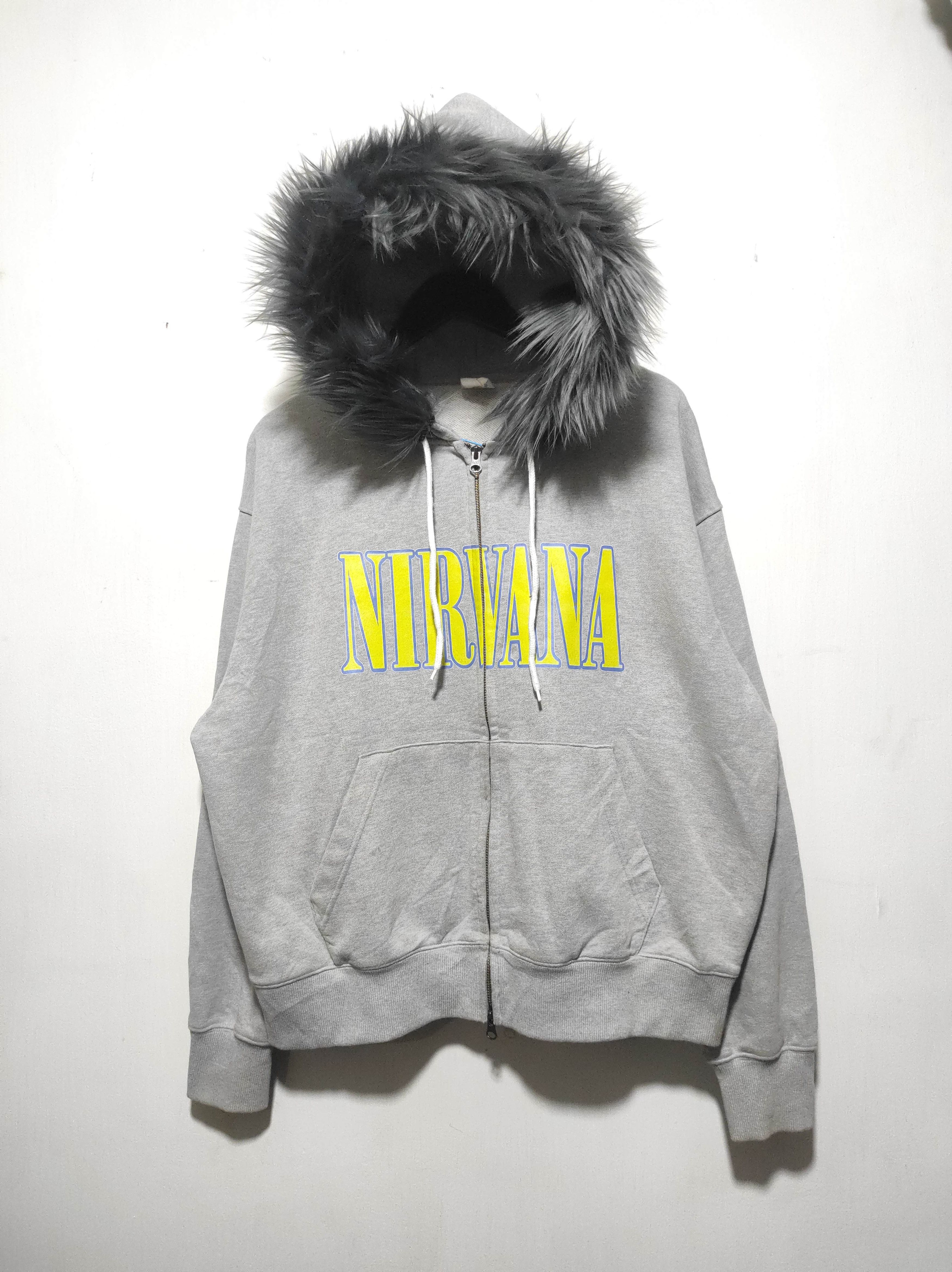 Hysteric Glamour Custom Nirvana Double Zip Fur Boxy Hoodie i6w9 LBG style Size US L / EU 52-54 / 3 - 7 Thumbnail