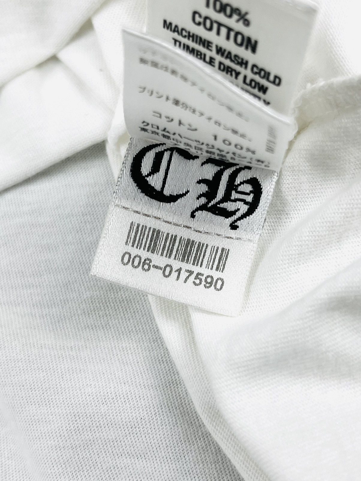 Chrome Hearts Chrome Hearts Rhodium Silver Button Horseshoe Polo Shirt Size US L / EU 52-54 / 3 - 10 Thumbnail