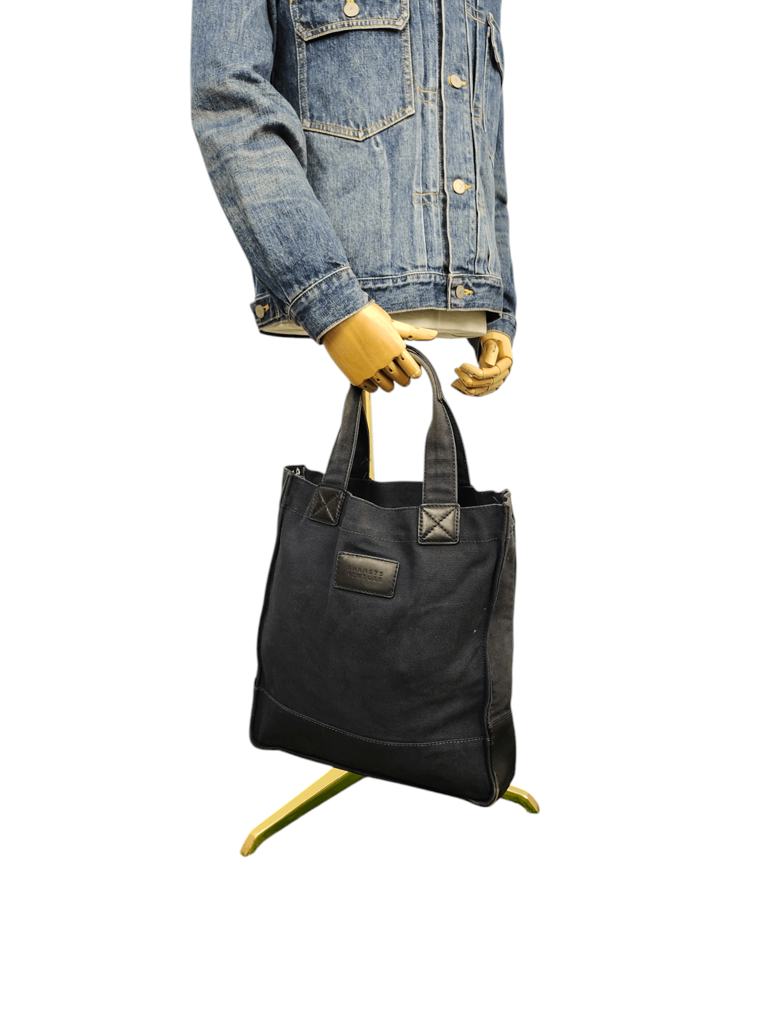 Barneys New York Vintage Barneys New York Duck Cotton Tote Bag Size ONE SIZE - 3 Thumbnail