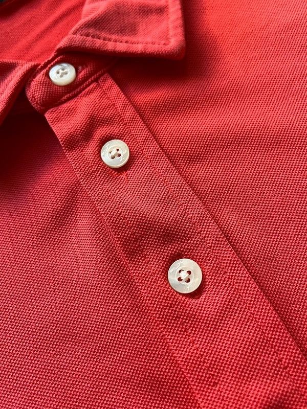 Polo Ralph Lauren RLX Polo Ralph Lauren Golf Sz L Red Rare Polo Shirt Size US L / EU 52-54 / 3 - 6 Thumbnail