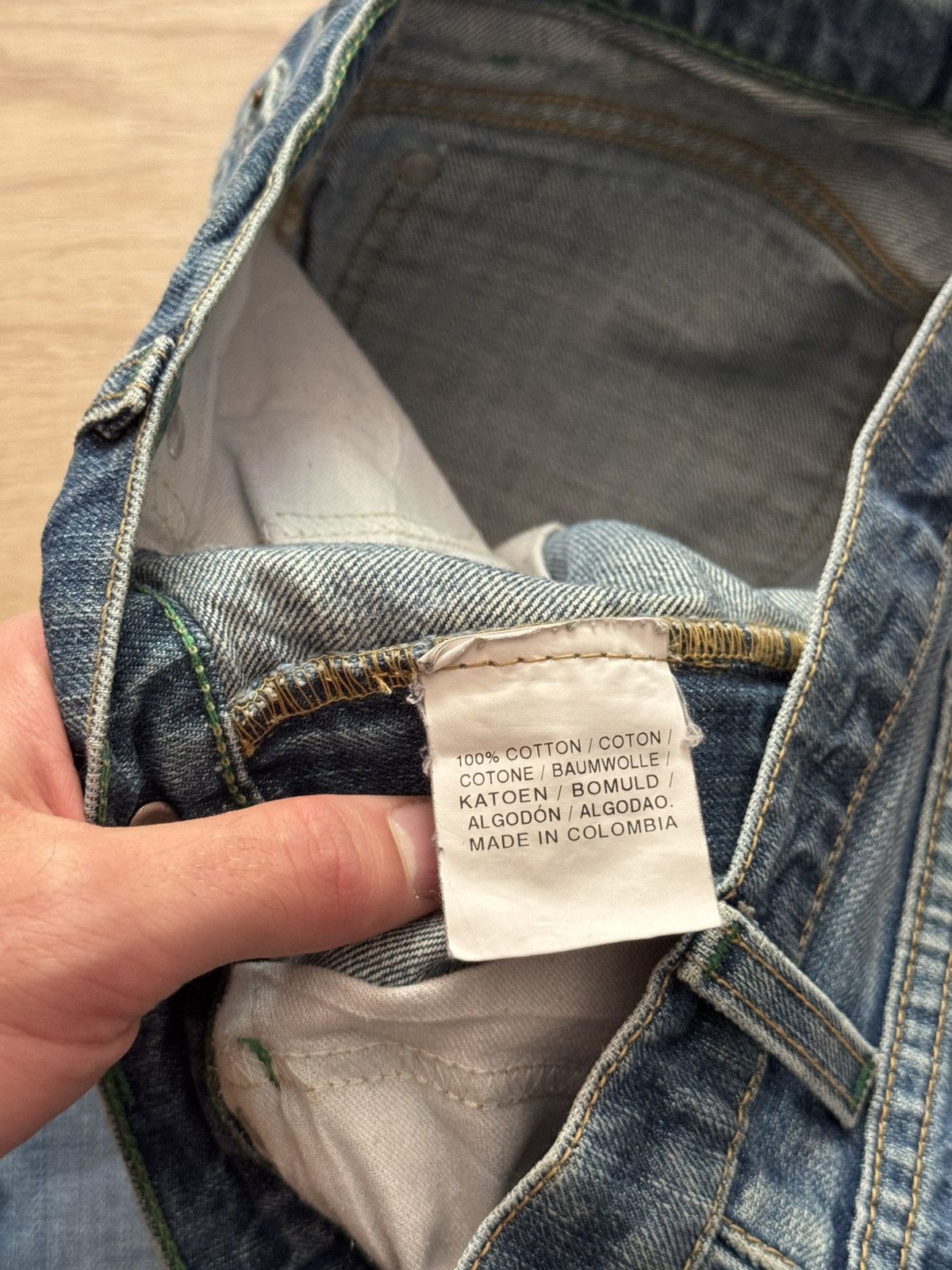 Polo Ralph Lauren Vintage 00’s Polo by Ralph Lauren Jeans Distressed Pants Size US 28 / EU 44 - 12 Thumbnail