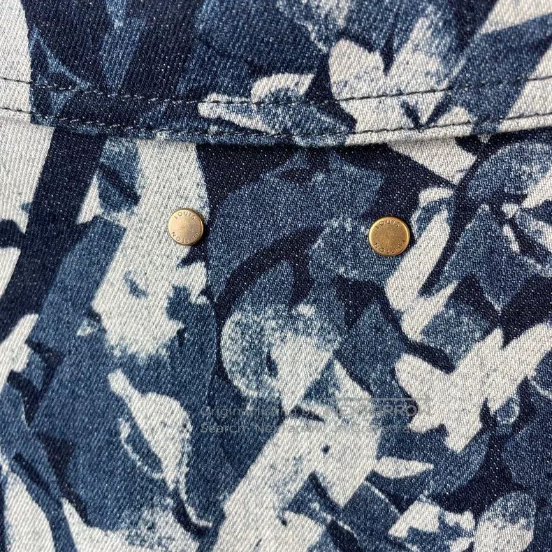 Louis Vuitton Louis Vuitton Dark blue denim jacket Size US XL / EU 56 / 4 - 5 Thumbnail