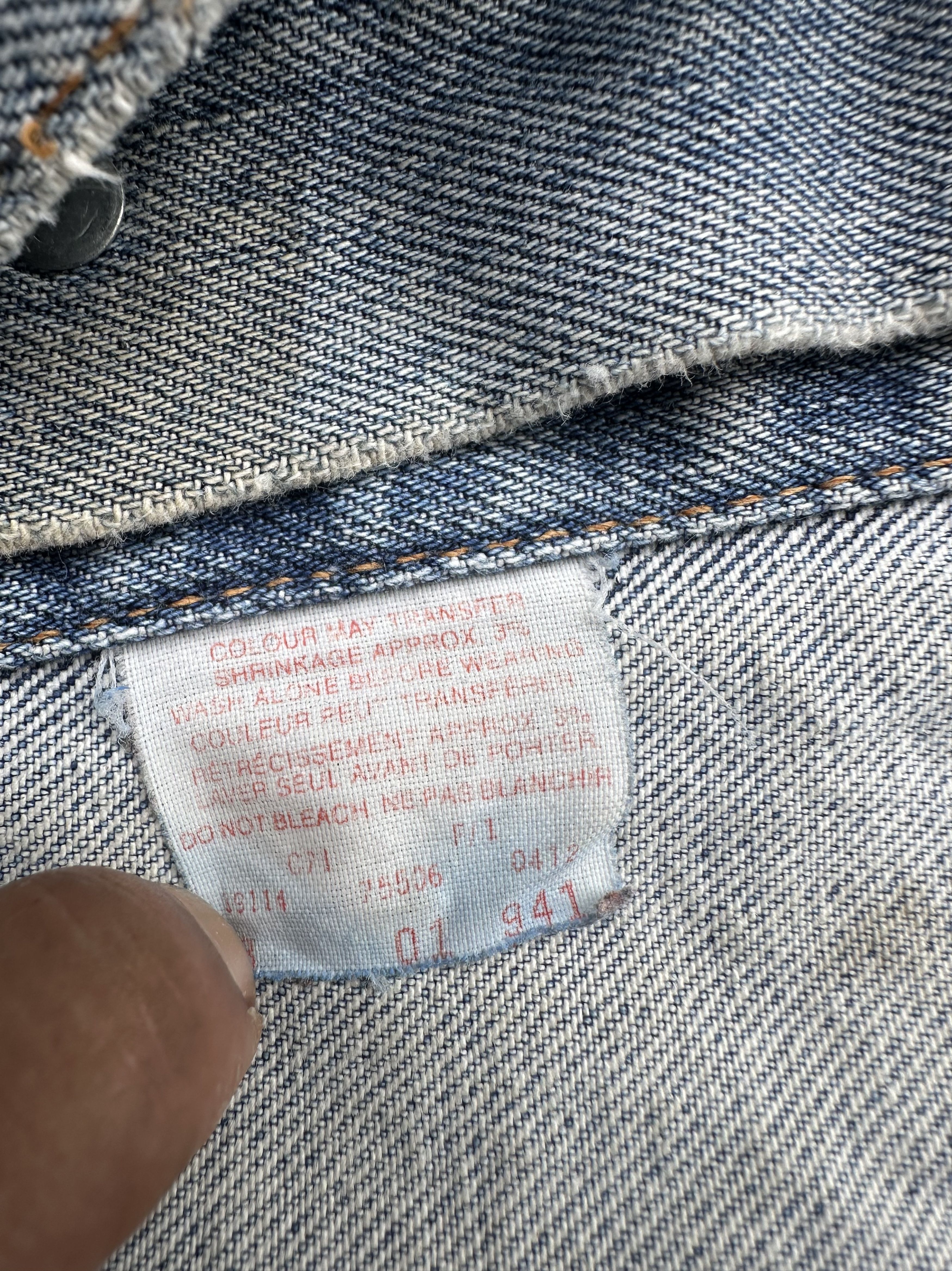 Levi's Vintage Levi’s Trucker Jacket Lot 75506 Distressed Jeans Size US M / EU 48-50 / 2 - 11 Thumbnail
