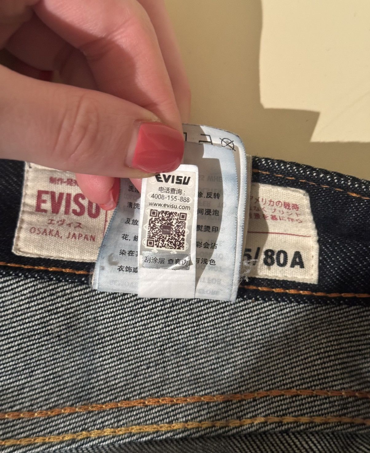 Evisu EVISU GRADATED DRAGON DAICOCK CARROT FIT JEANS #2017 Size US 32 / EU 48 - 8 Thumbnail