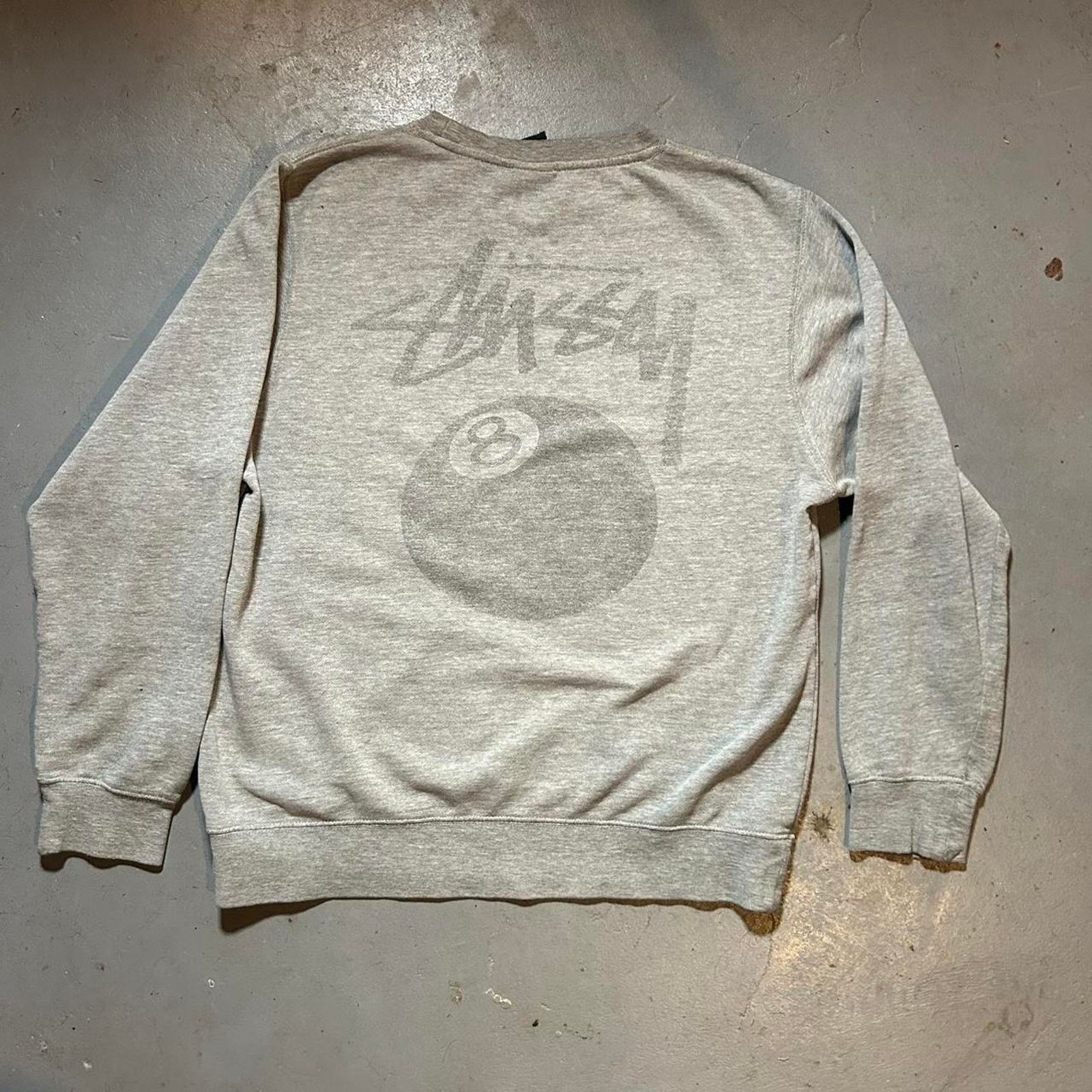 Stussy Late 90s stussy eight ball crewneck Size US L / EU 52-54 / 3 - 1 Thumbnail