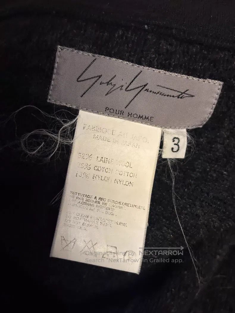 Yohji Yamamoto Yohji Yamamoto 00aw High Set Period Wool Collar Jacket Size US L / EU 52-54 / 3 - 5 Thumbnail