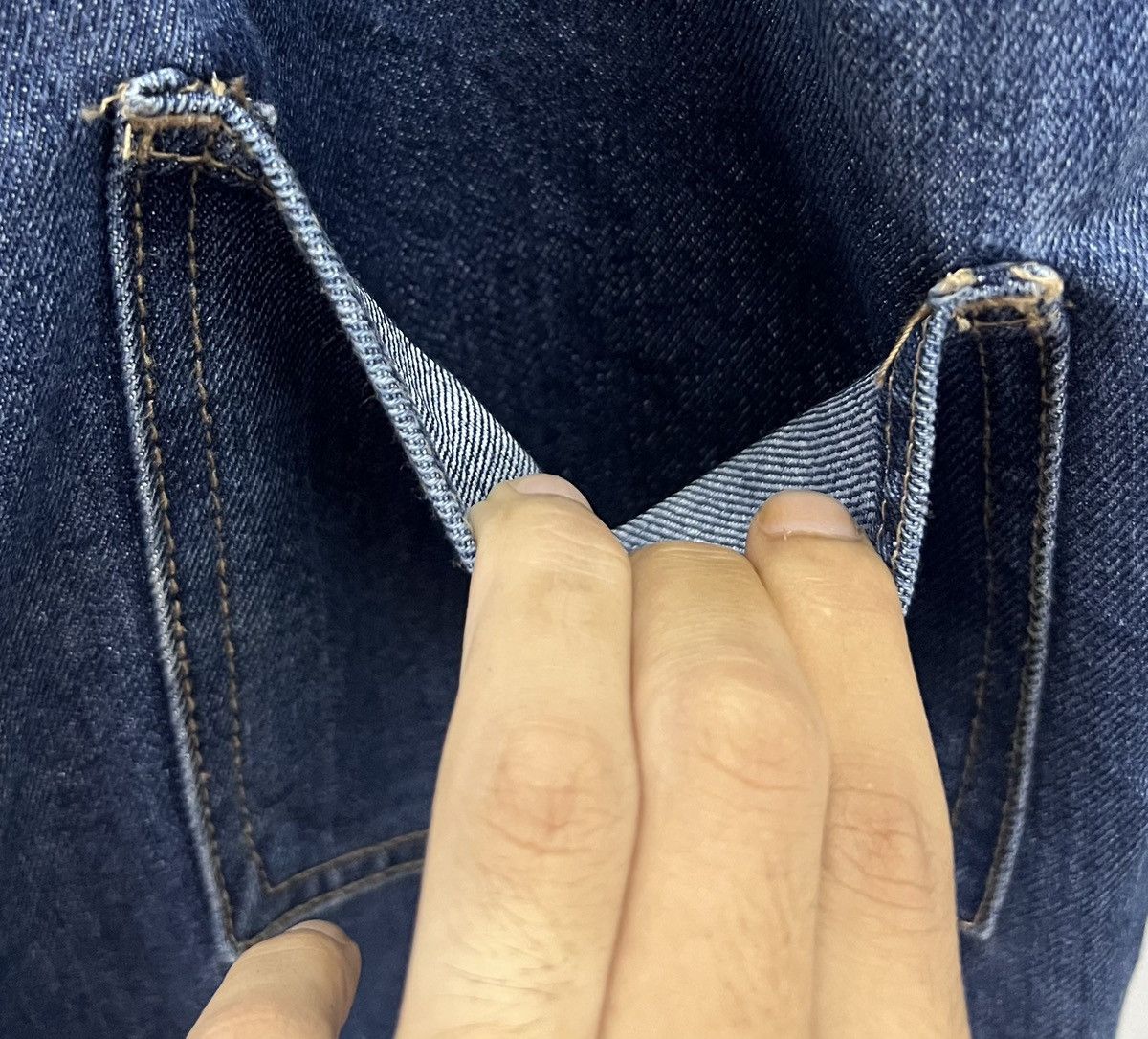 Japanese Brand × Vintage Vintage Y2K style Classic Dark Wash Denim Overalls – Size M Size US 33 - 11 Thumbnail