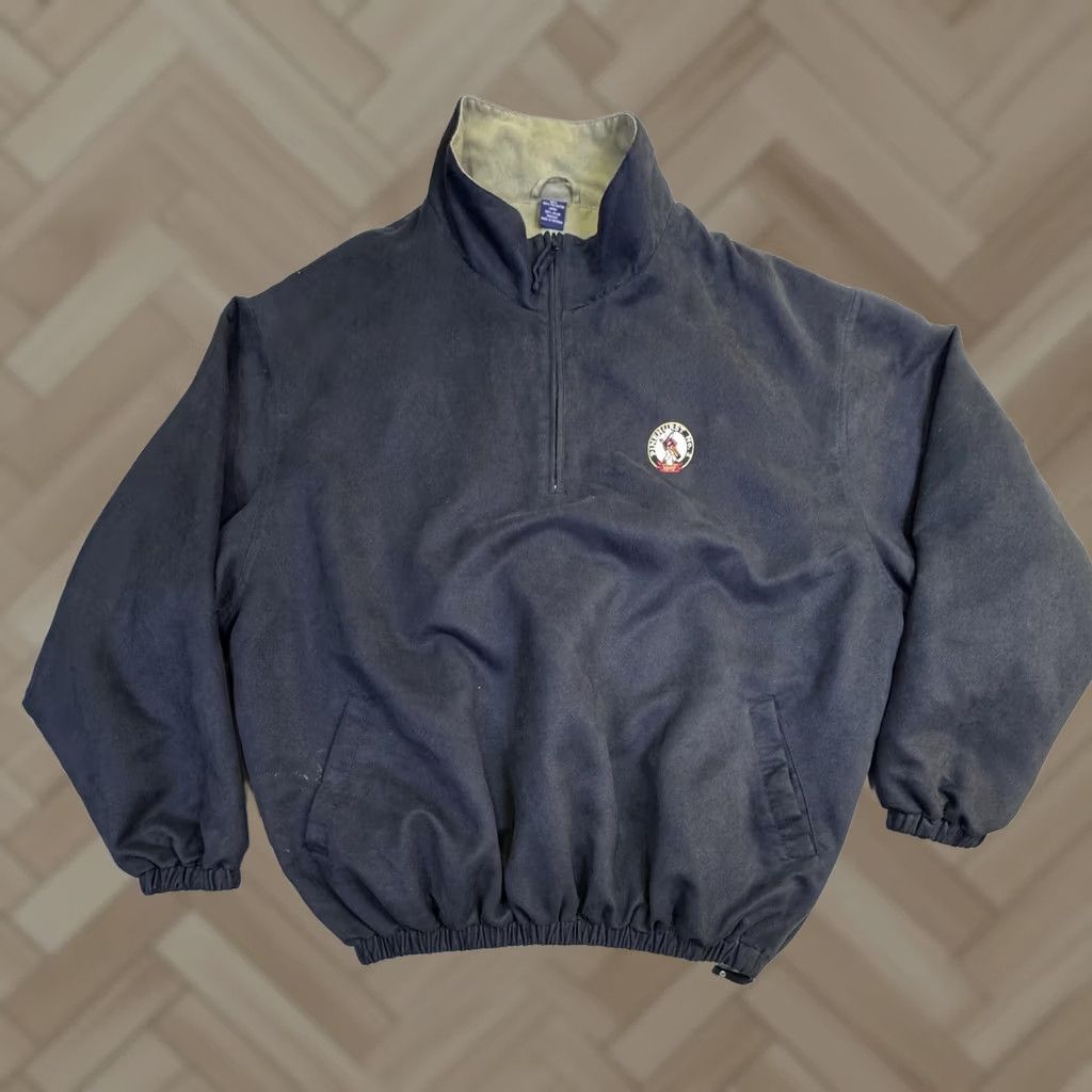 Vintage The Putterboy Collection Jacket Golf Pullover Mens 2XL Black 1/4 Zip Pinehurst Size US XXL / EU 58 / 5 - 1 Thumbnail