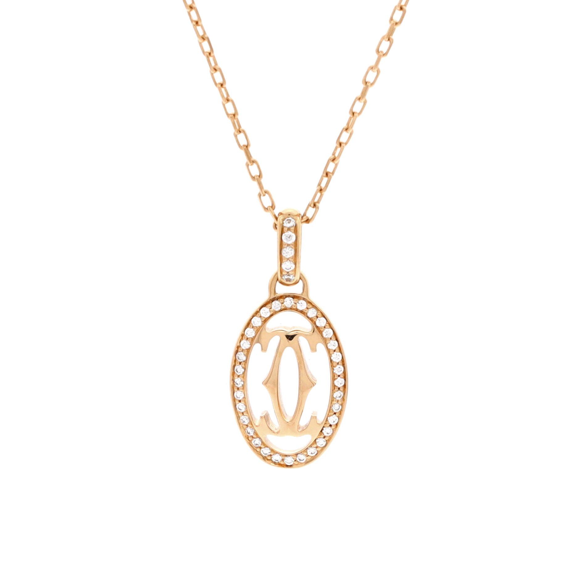 Cartier Double C de Pendant Necklace Size ONE SIZE - 1 Thumbnail