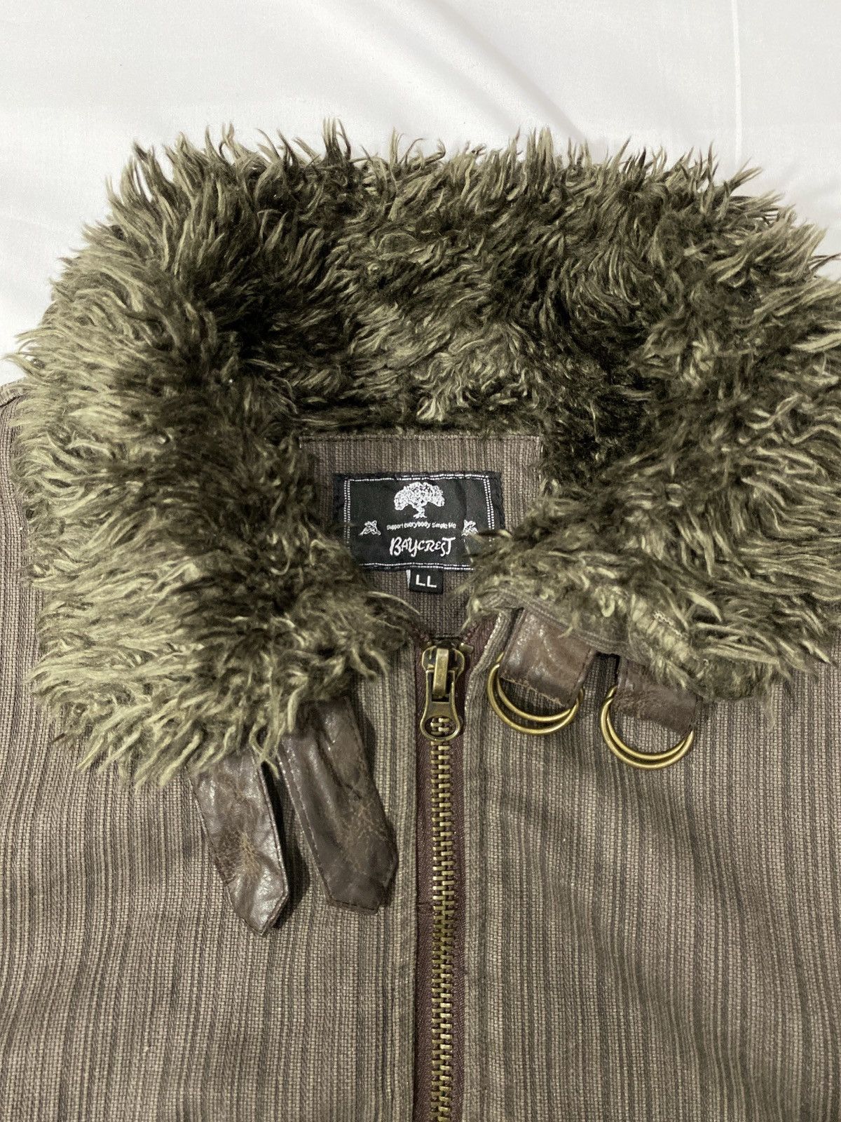 Tornado Mart 90’s Baycrest Fur Jacket Vkei LGB ifsixwasnine Size US L / EU 52-54 / 3 - 3 Thumbnail