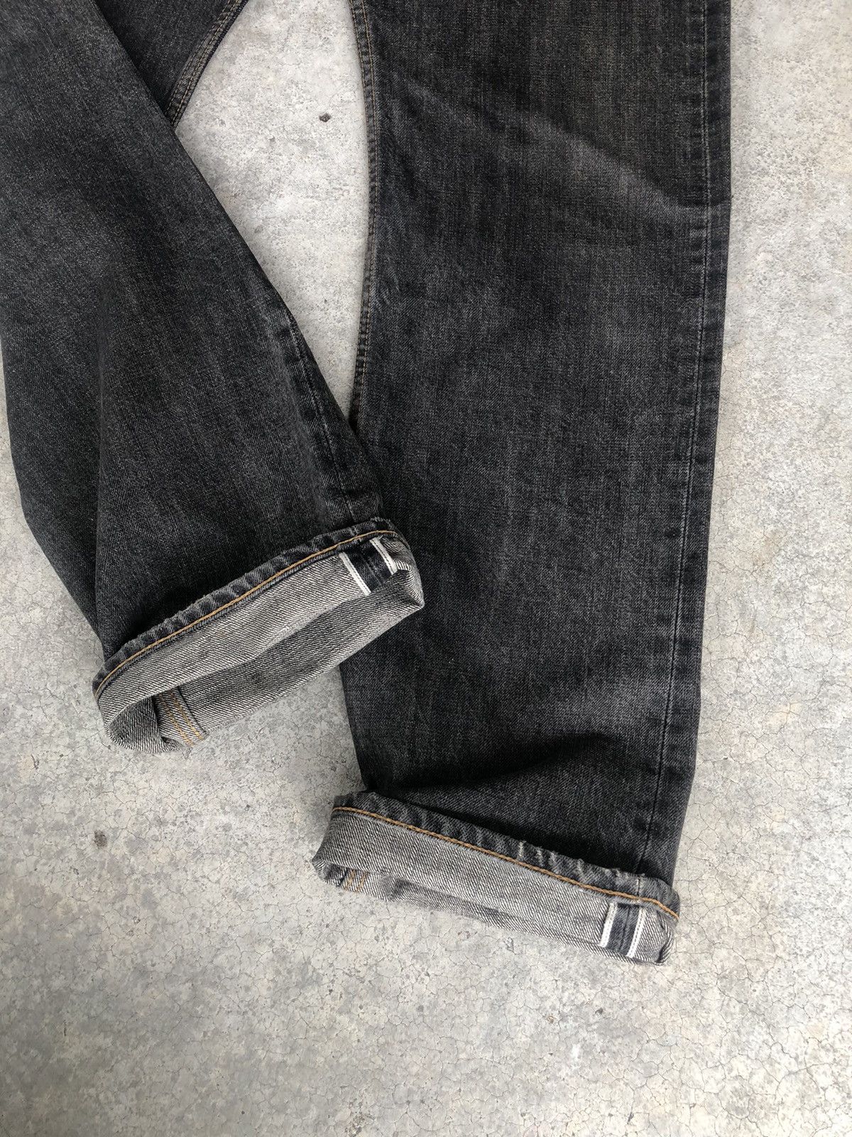 Comme des Garcons Comme des Garcons Homme Selvedge Denim Distressed Jeans Size US 32 / EU 48 - 18 Thumbnail