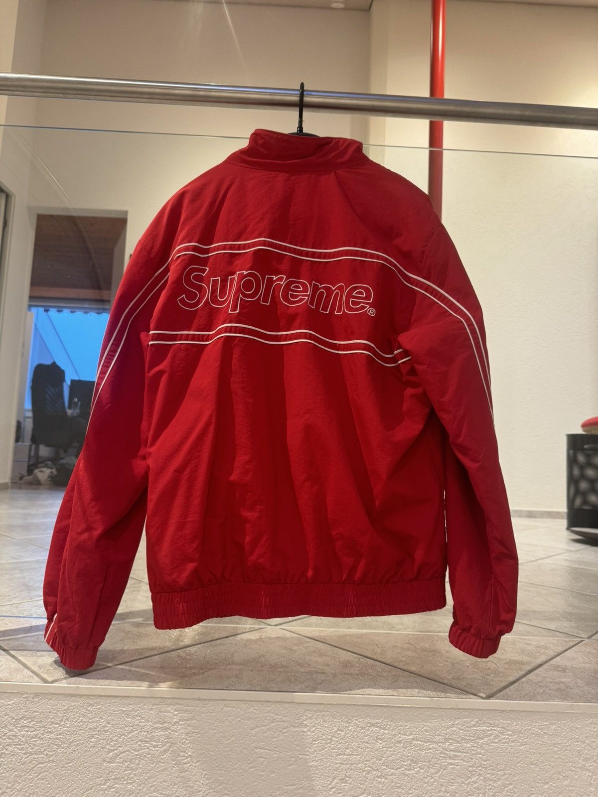 Supreme Supreme Piping Track Jacket Red Size US M / EU 48-50 / 2 - 3 Thumbnail