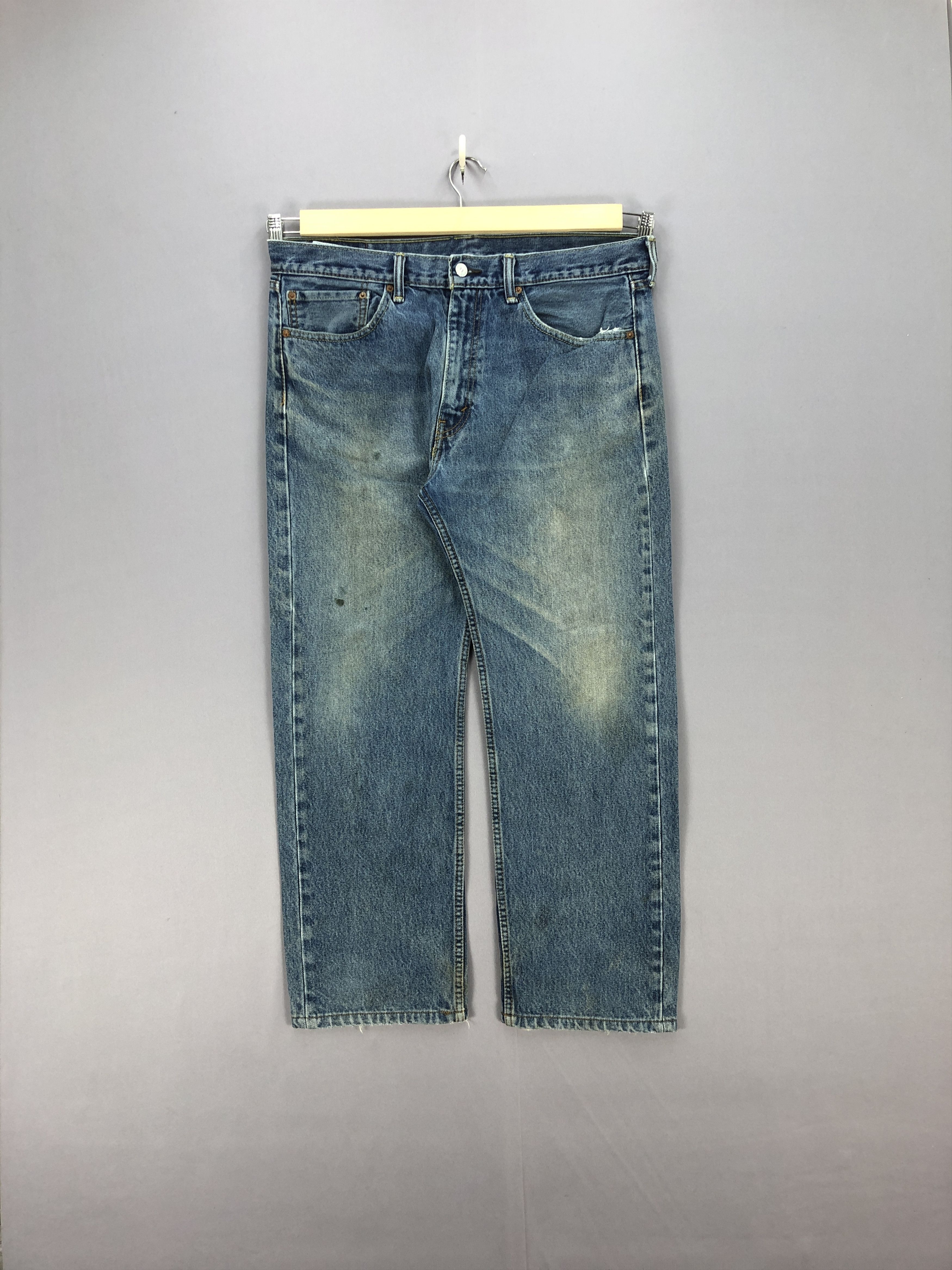 Levi's Vintage Levis 505 Light Wash Jeans Dirty Levi's Faded Denim Size US 36 / EU 52 - 1 Thumbnail