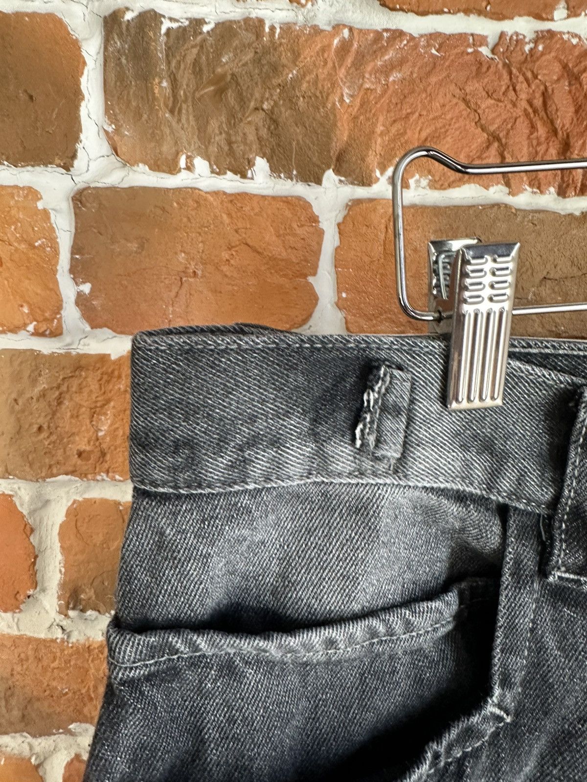 Japanese Brand Vicinity stone washed denim grey pants Size US 34 / EU 50 - 5 Thumbnail