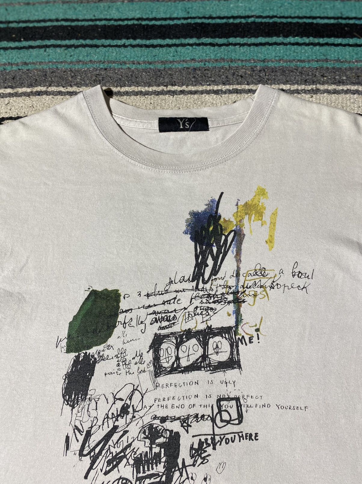 Yohji Yamamoto Y's graphic t-shirt Size US M / EU 48-50 / 2 - 4 Thumbnail