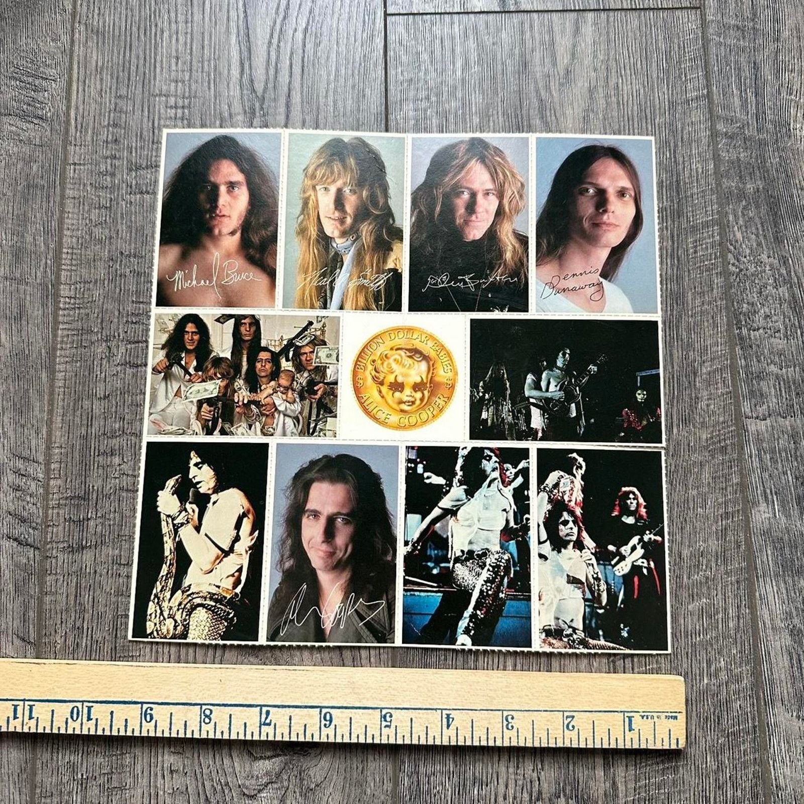 Other × Vintage Vintage 70s Alice Cooper Billion Dollar Babies Sheet Poster Size ONE SIZE - 8 Thumbnail