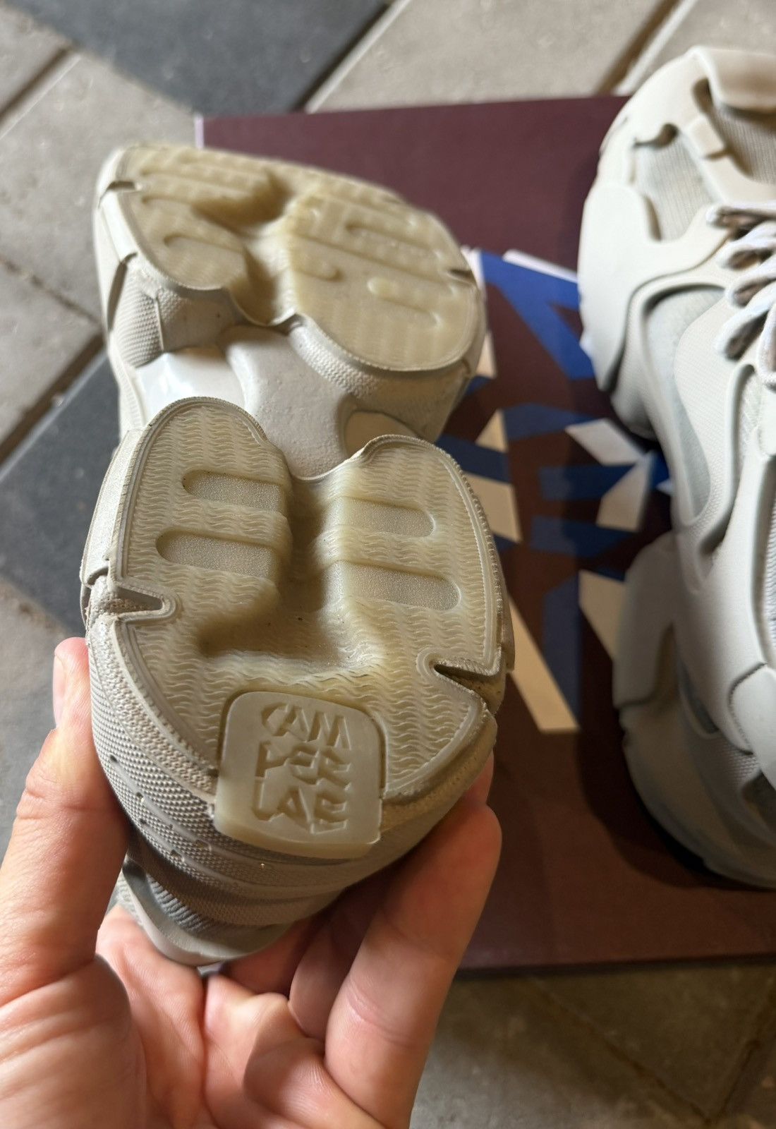 CamperLab CAMPERLAB Gray CONCEPT(K) Edition Tossu Sneakers 39 Size US 9 / IT 39 - 7 Thumbnail