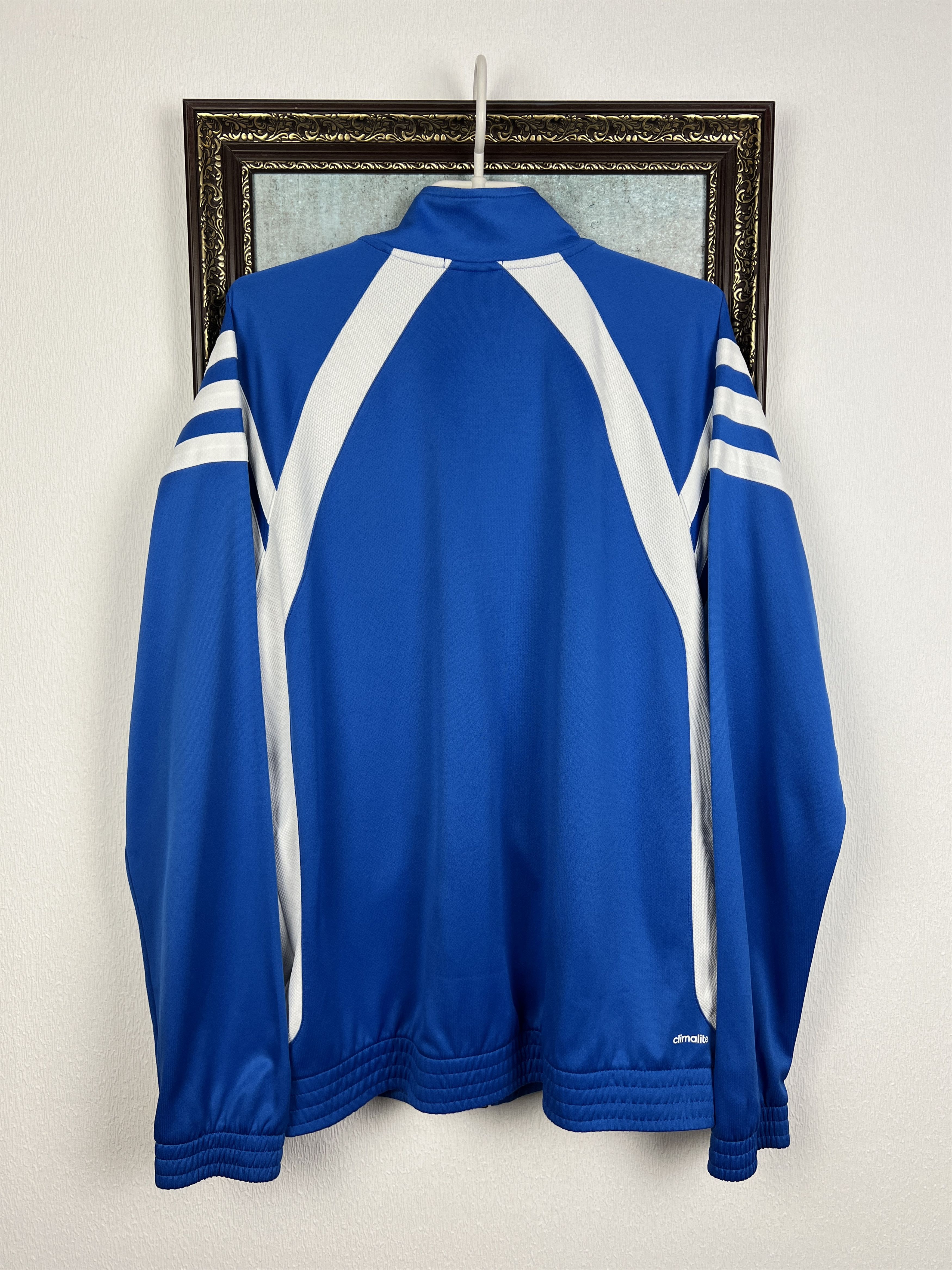 Adidas Vintage Adidas Real Madrid Football Jacket Soccer Track Top Size US M / EU 48-50 / 2 - 10 Thumbnail