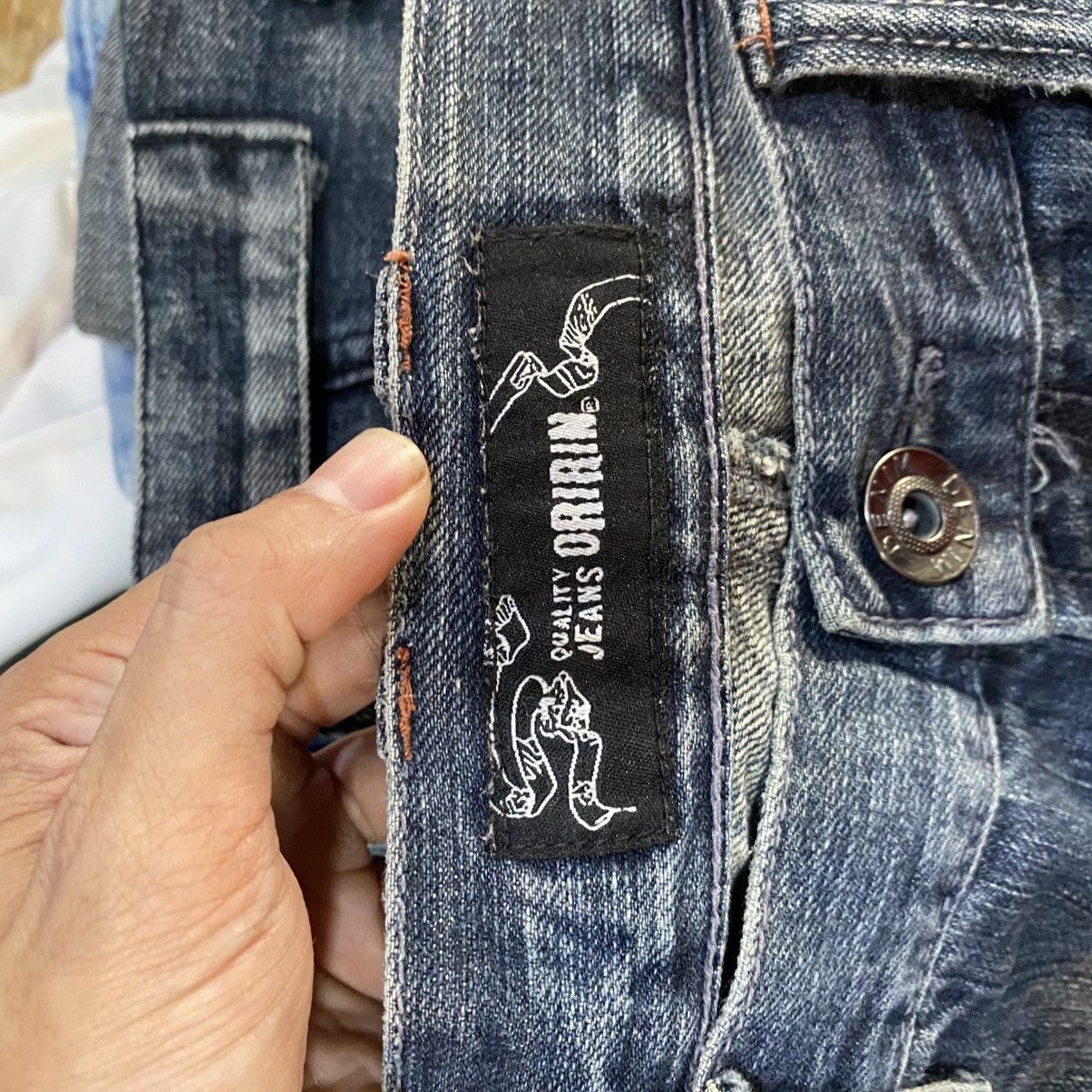 Japanese Brand ORIRIN Thunder Whiskers Jeans Size US 34 / EU 50 - 15 Thumbnail