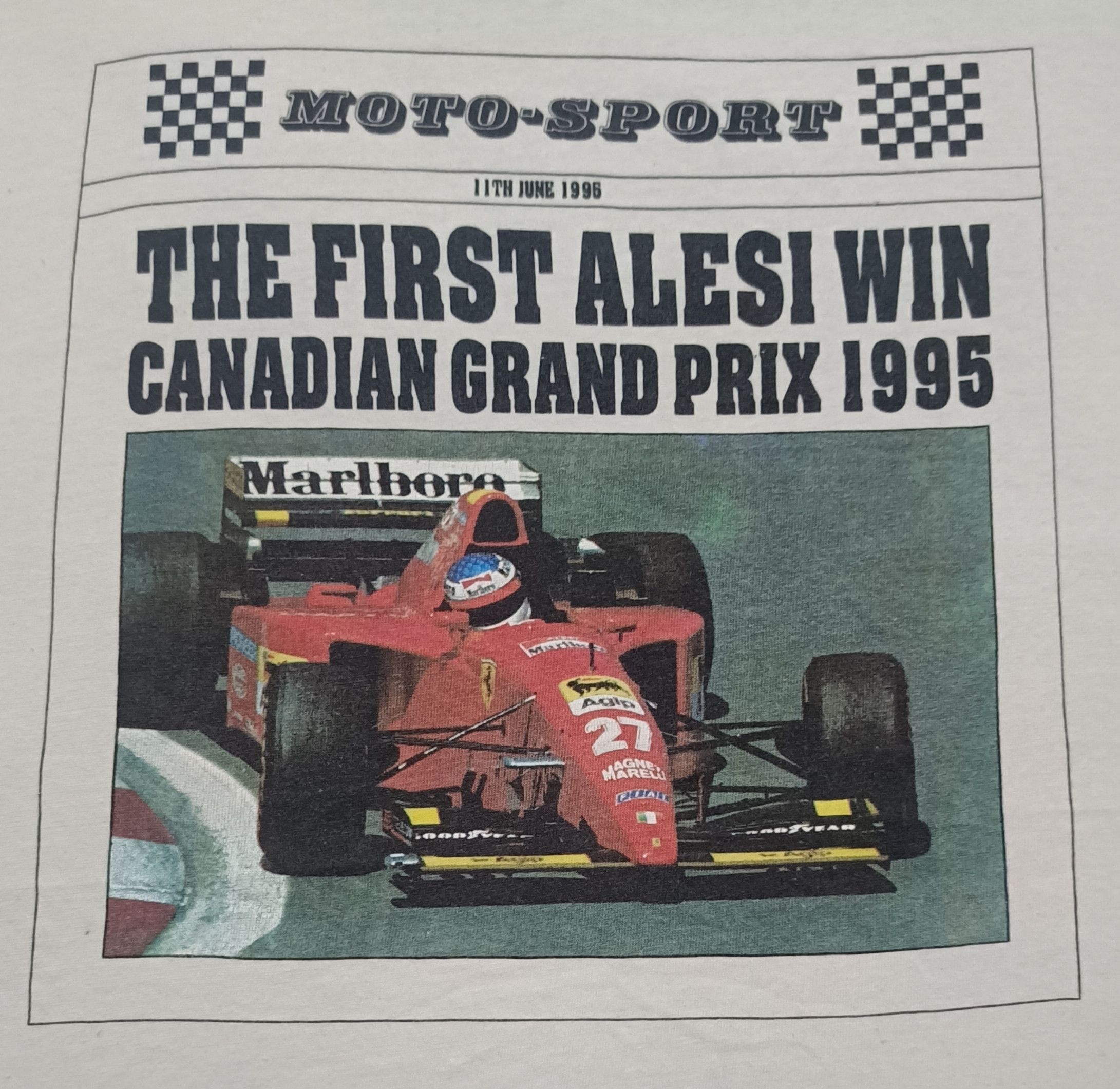 Ferrari 🔥🔥Rare Vintage 90s Ferrari Canada Grand Prix Tee Size US XL / EU 56 / 4 - 3 Thumbnail