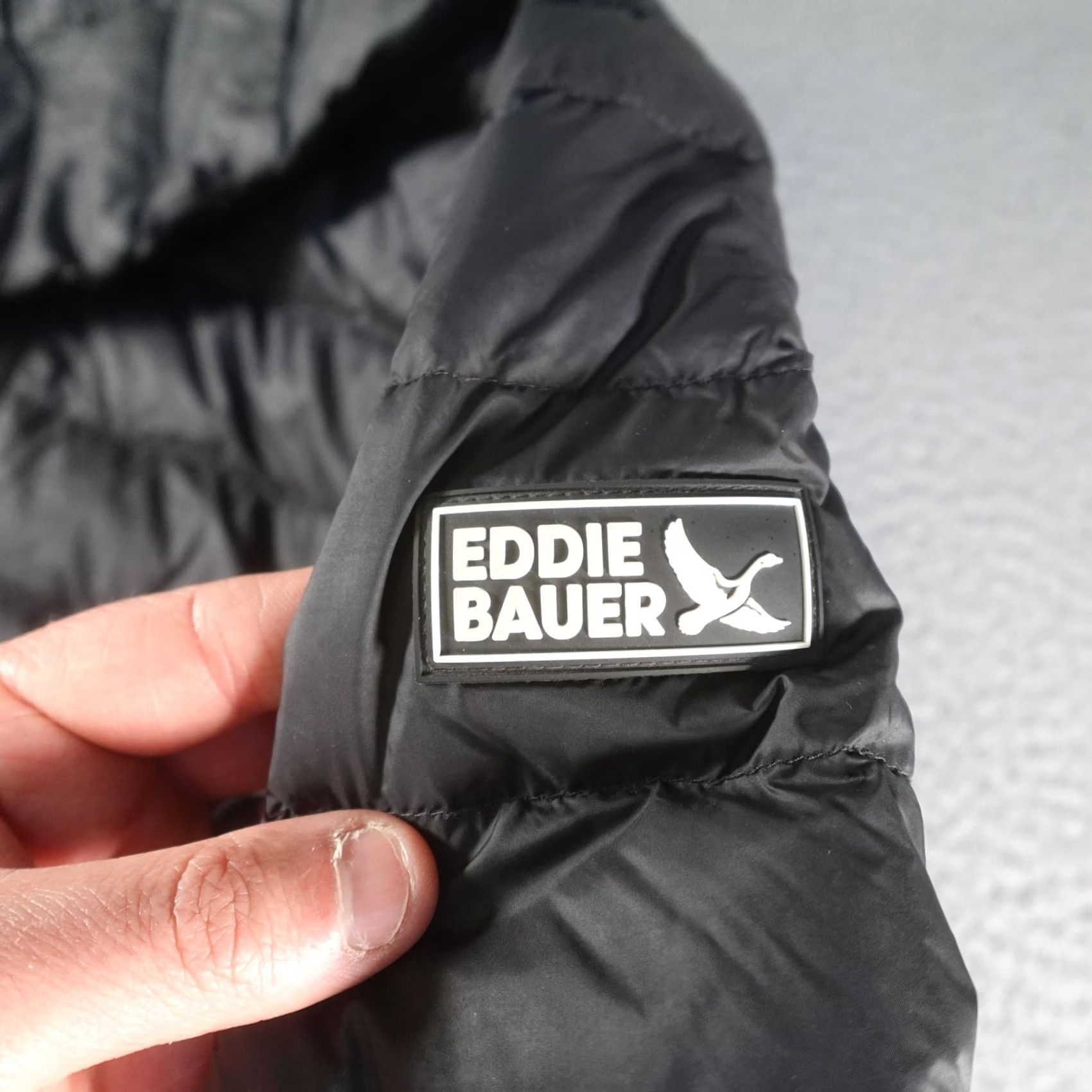 Eddie Bauer Eddie Bauer Puffer Jacket Mens M Black Down 650 Insulated Lightweight Nylon Shell Lining Zip Pockets Size US M / EU 48-50 / 2 - 7 Thumbnail