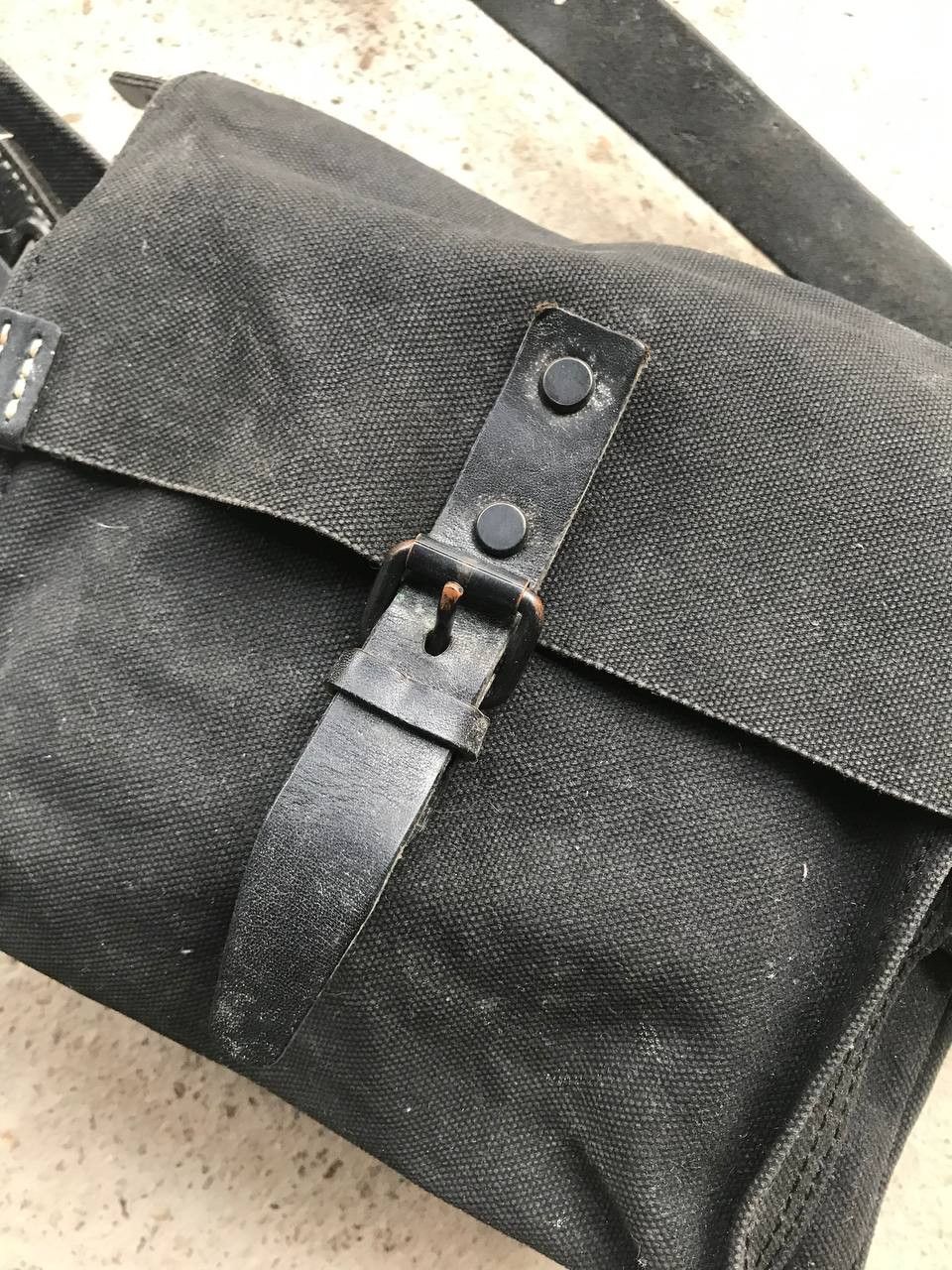 Canvas × Japanese Brand GOME LETE WORKS CANVAS WAISTBAG Size ONE SIZE - 8 Thumbnail