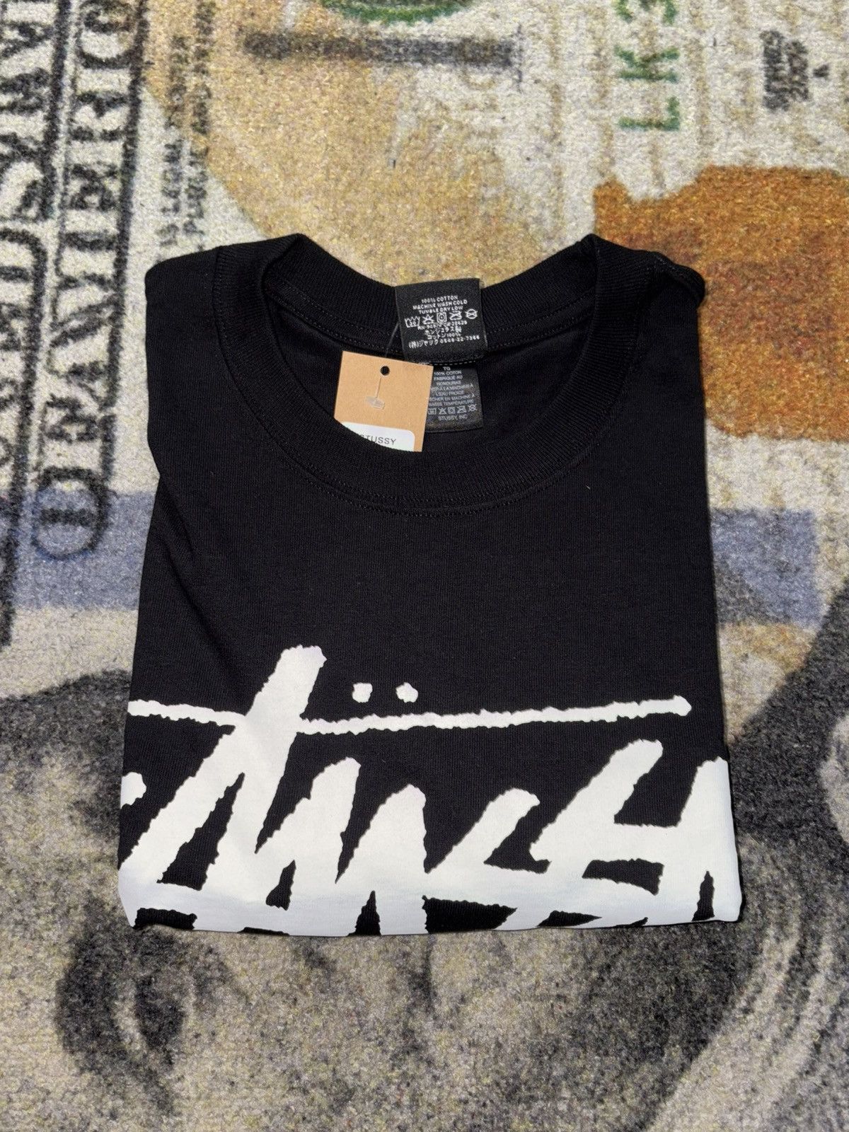 Stussy Stussy World Tour Tee Black Size US L / EU 52-54 / 3 - 2 Thumbnail